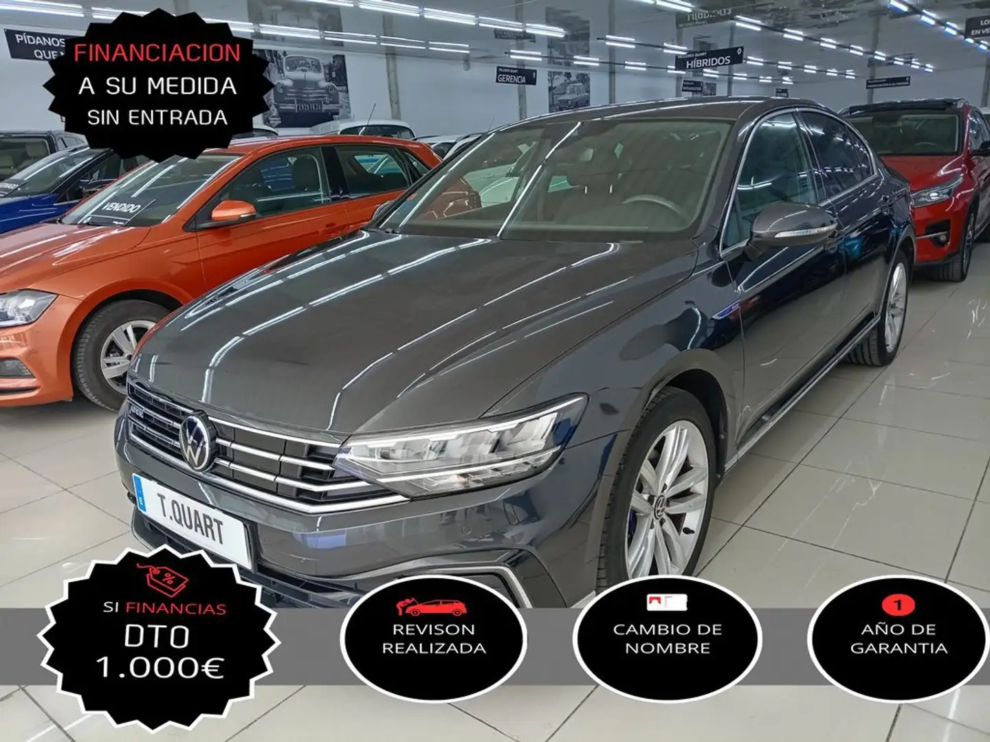 Volkswagen Passat GTE 1.4 TSI e-Power Gris - 1