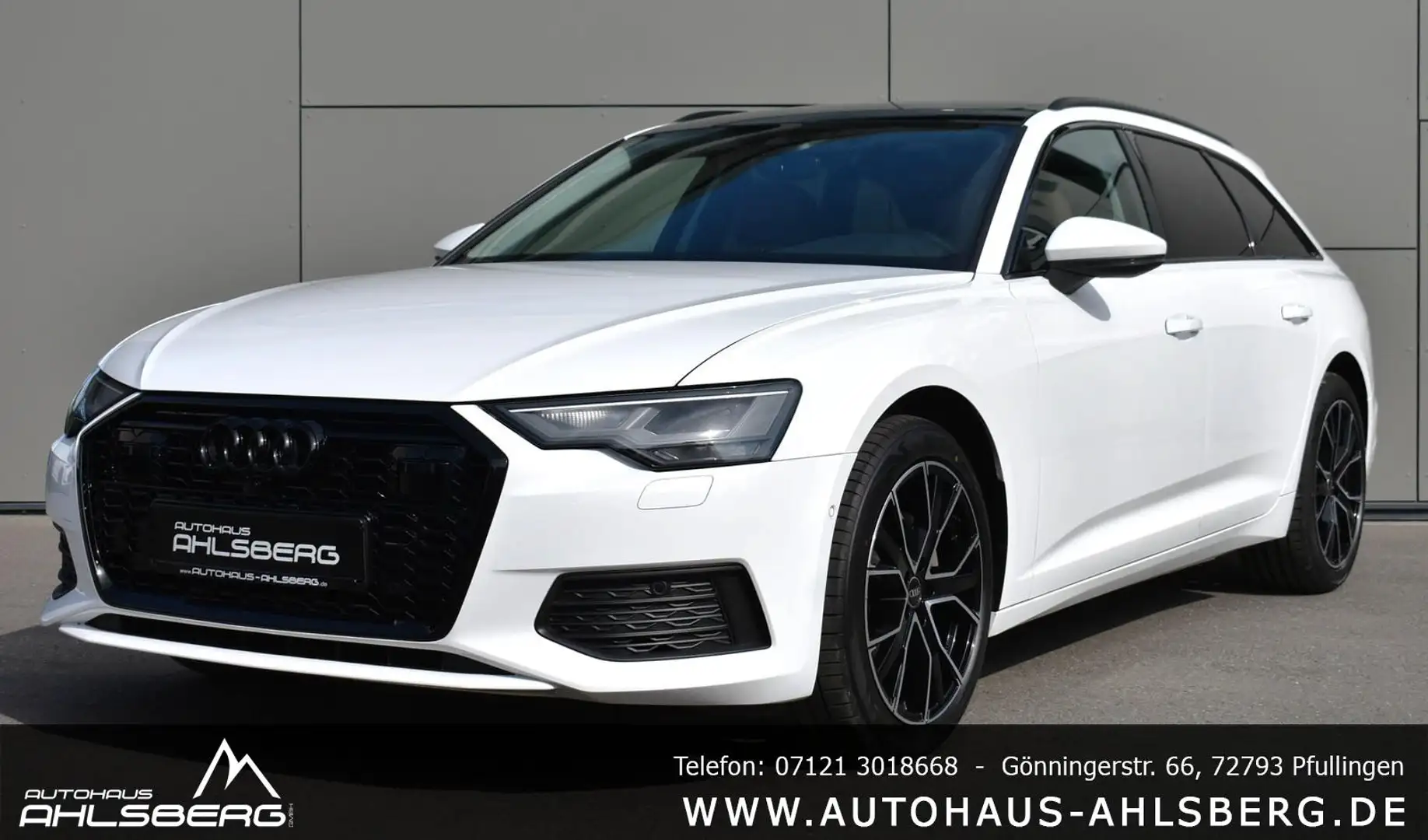 Audi A6 AVANT TDI S Line ACC/KAMERA/LEDER/LED/DAB/AHK Weiß - 1