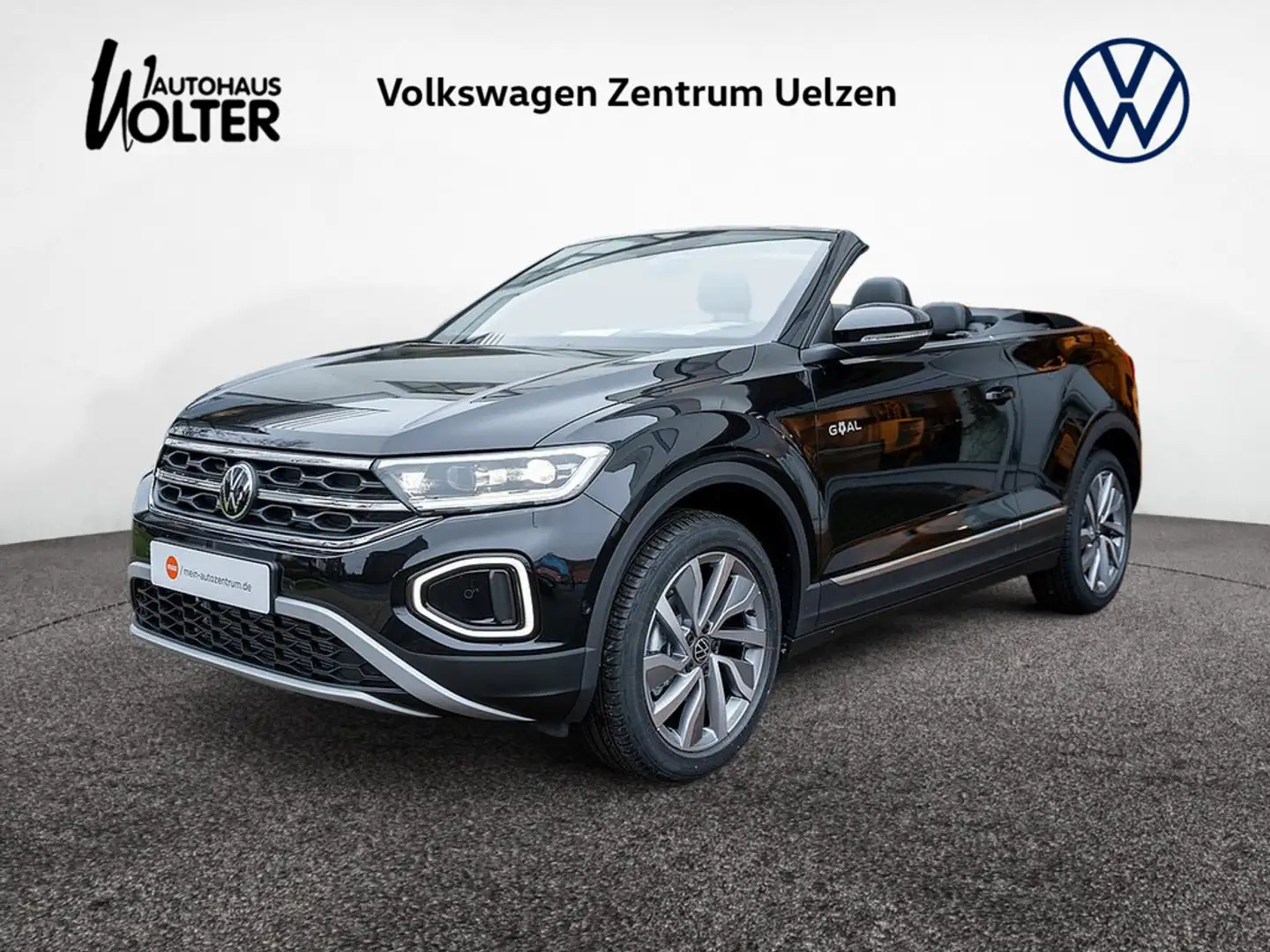Volkswagen T-Roc Cabriolet 1.5 TSI Goal ACC FACEL. LED Schwarz - 1