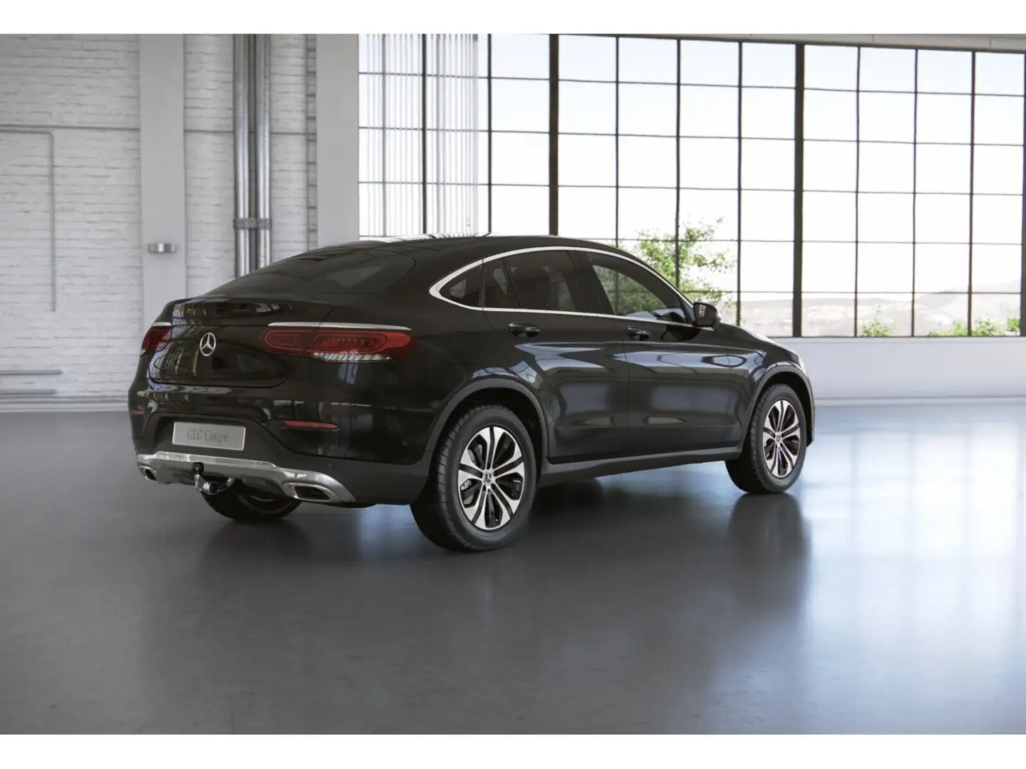 Mercedes-Benz GLC 220 d 4M Coupé +SHZ+KAMERA+LED+DISTRONIC+AHK Noir - 2
