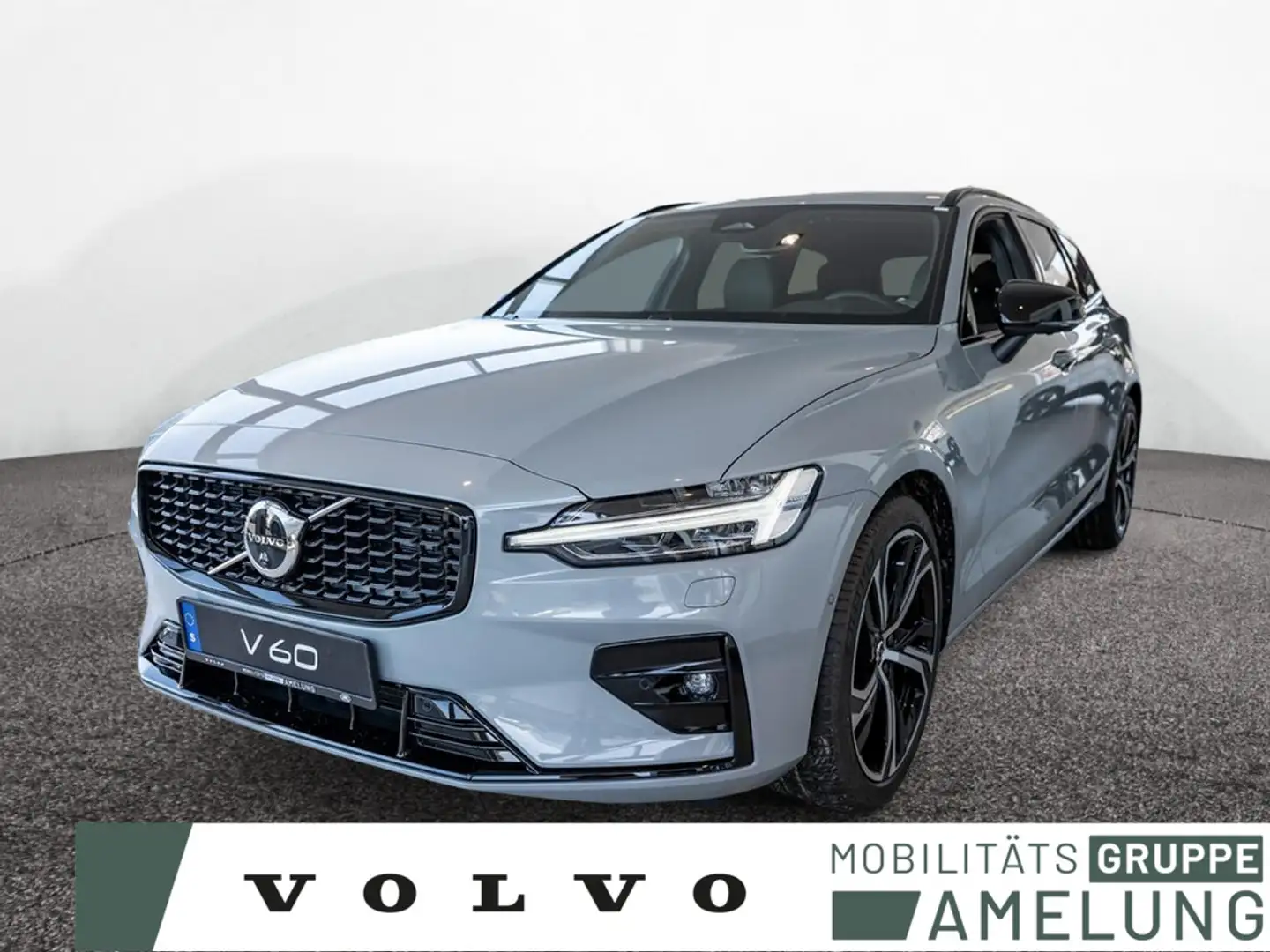 Volvo V60 B4 Plus Dark SHZ KAMERA H/K NAVI LED 360° Szary - 1