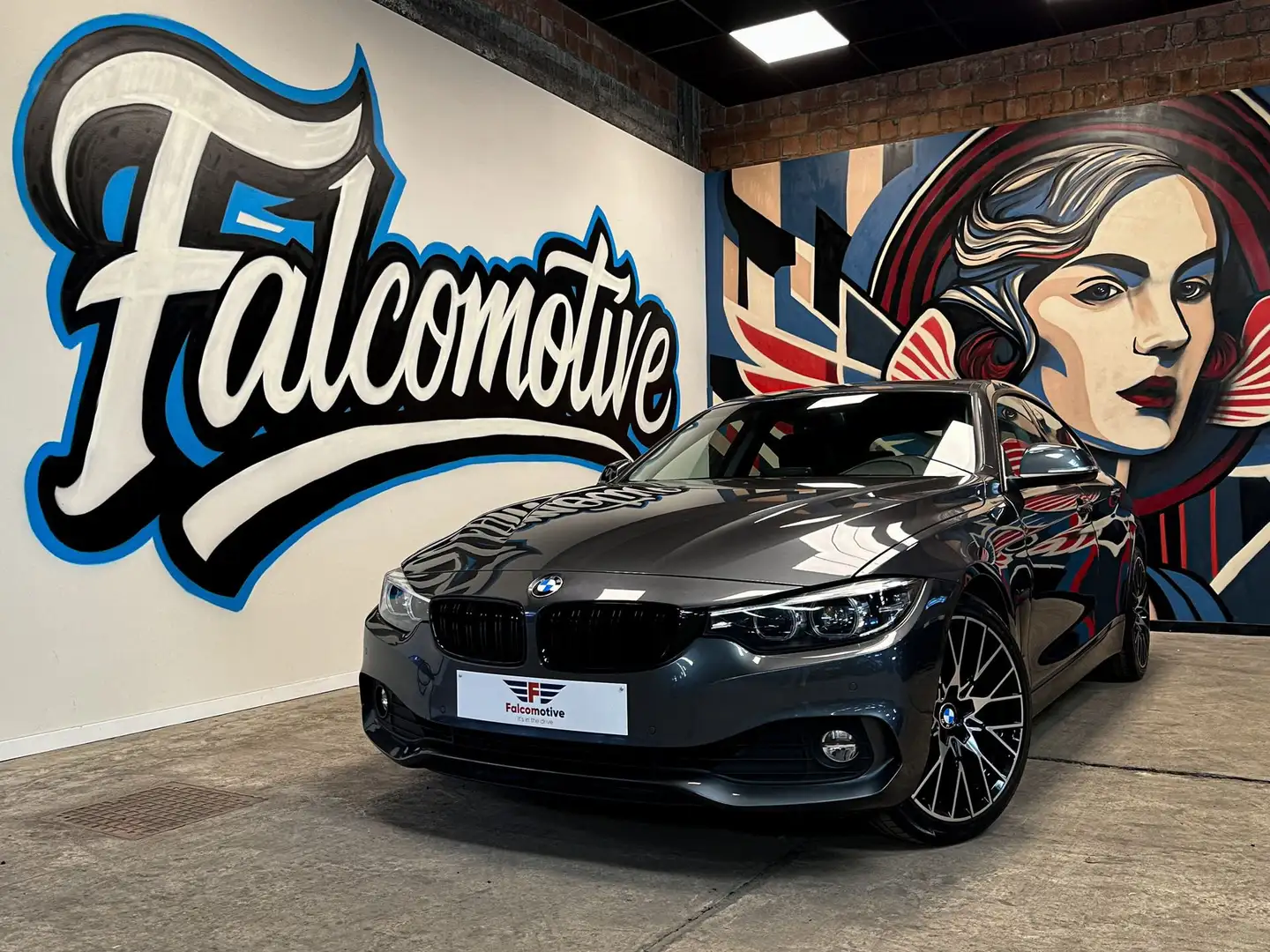 BMW 420 2.0iA*AUT*DAB*NAVI*CAMERA*LED*LEDER* Grigio - 2