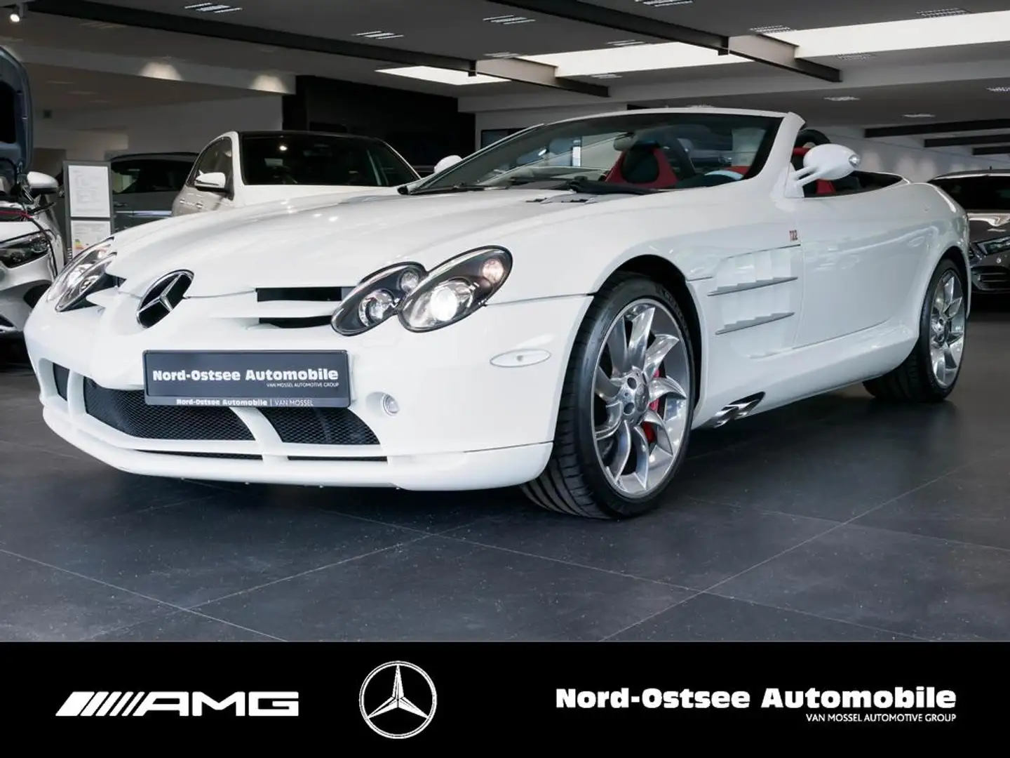 Mercedes-Benz SLR McLaren Roadster COMAND Blanco - 1
