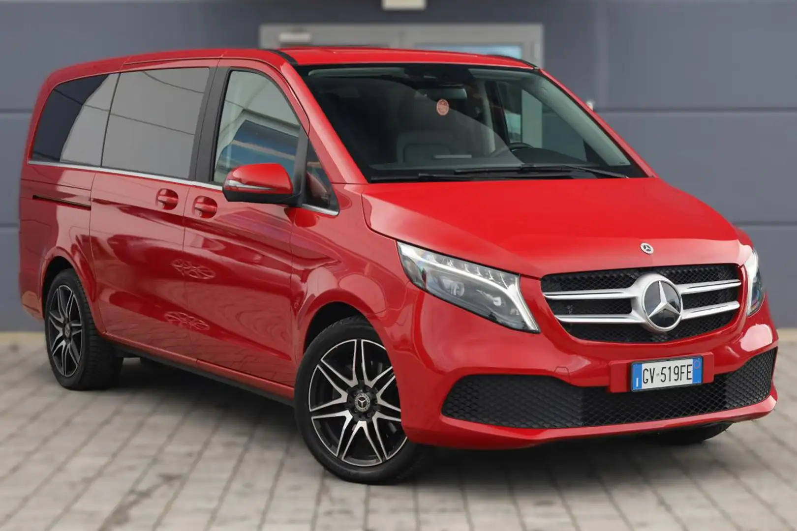 Mercedes-Benz V 300 d Automatic Sport Long PREZZO NETTO Piros - 1
