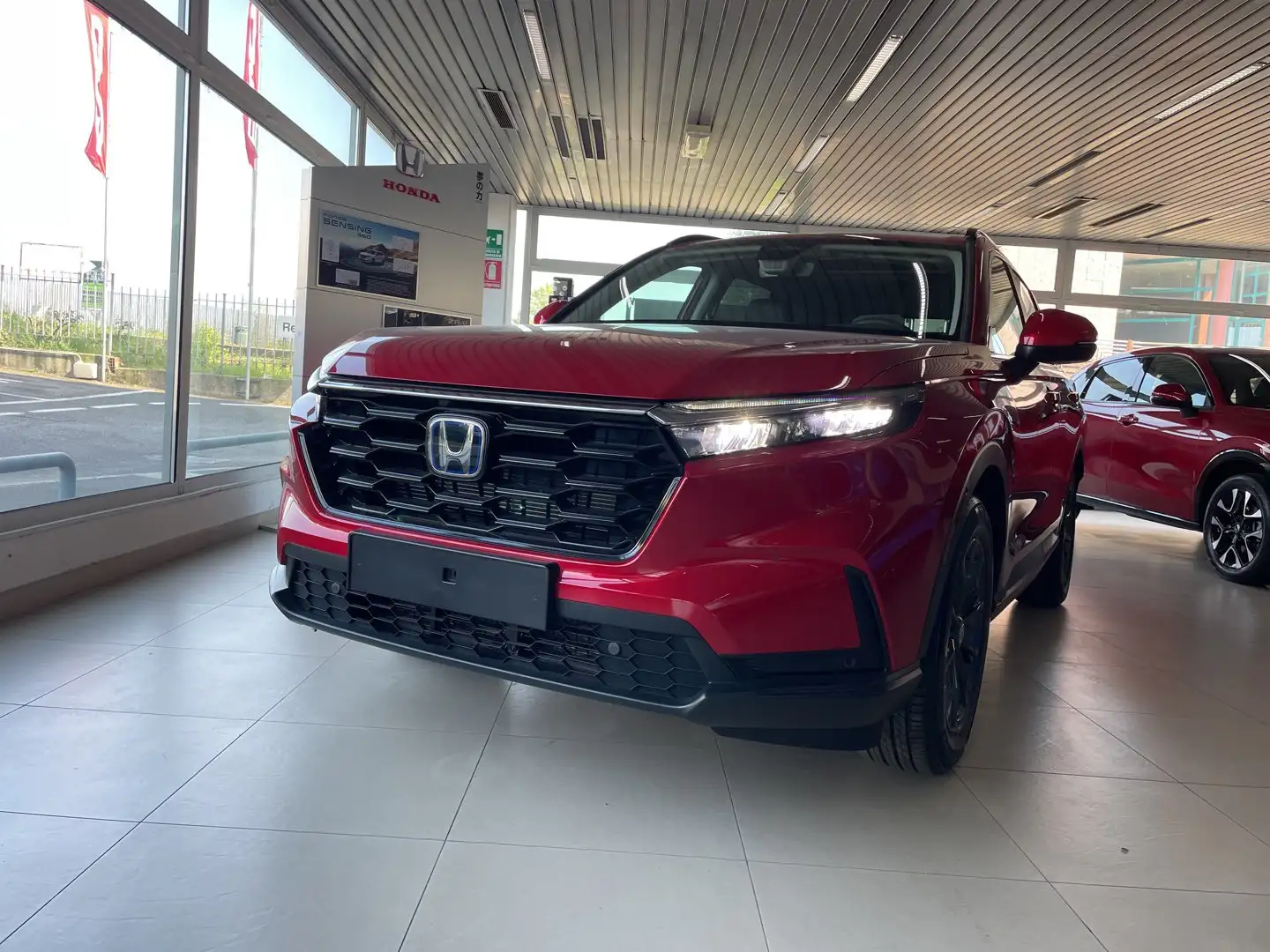 Honda CR-V 2.0 Hev eCVT Elegance Piros - 1