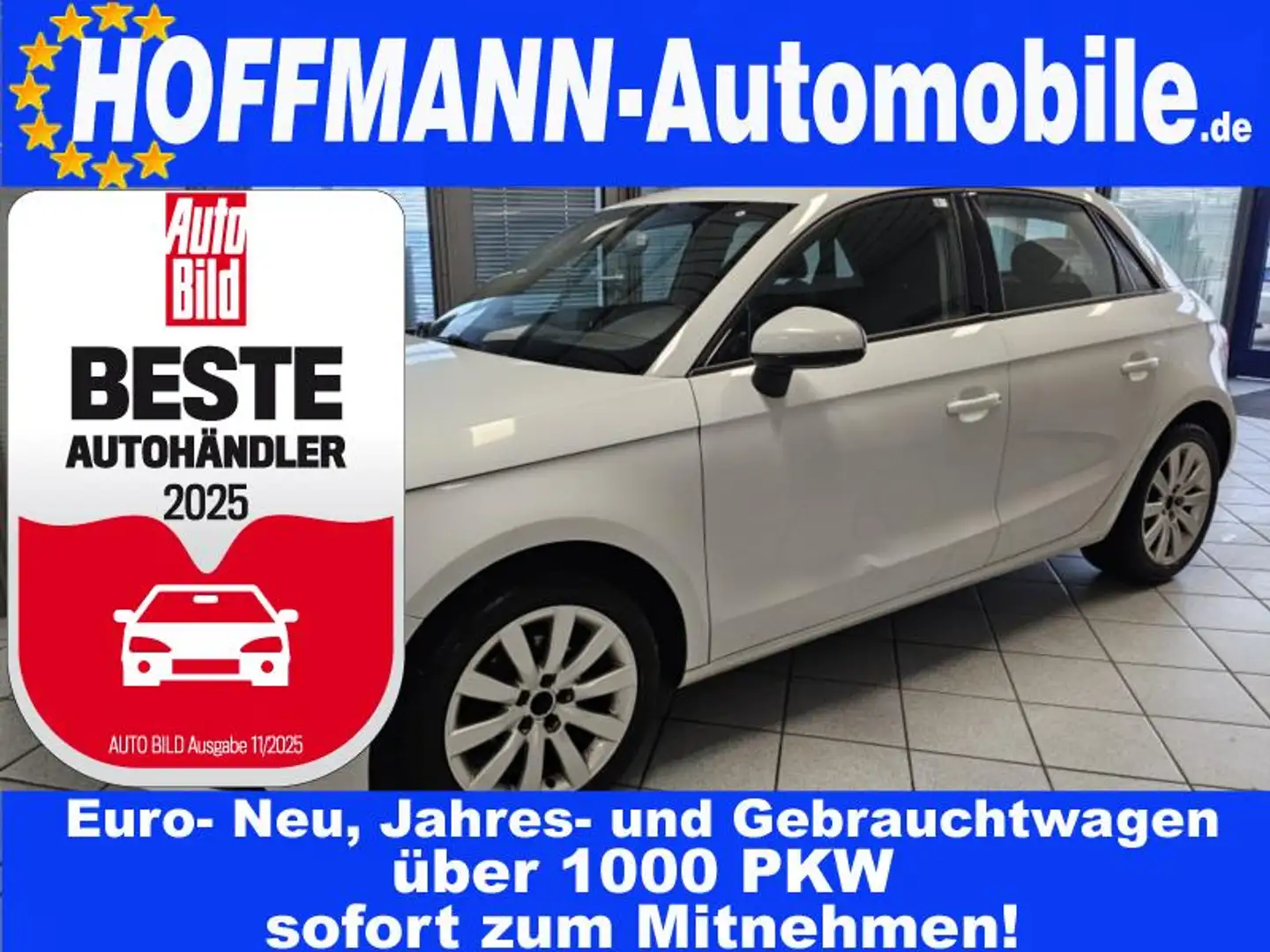 Audi A1 Tüv 05-2026 Weiß - 1