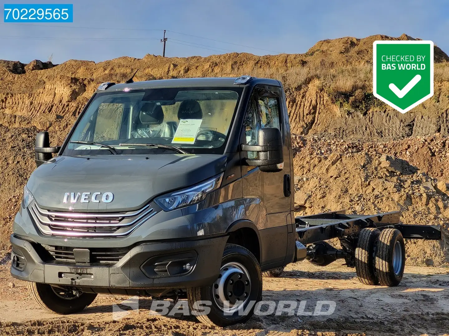 Iveco Daily 70C18 A/C Grijs - 1