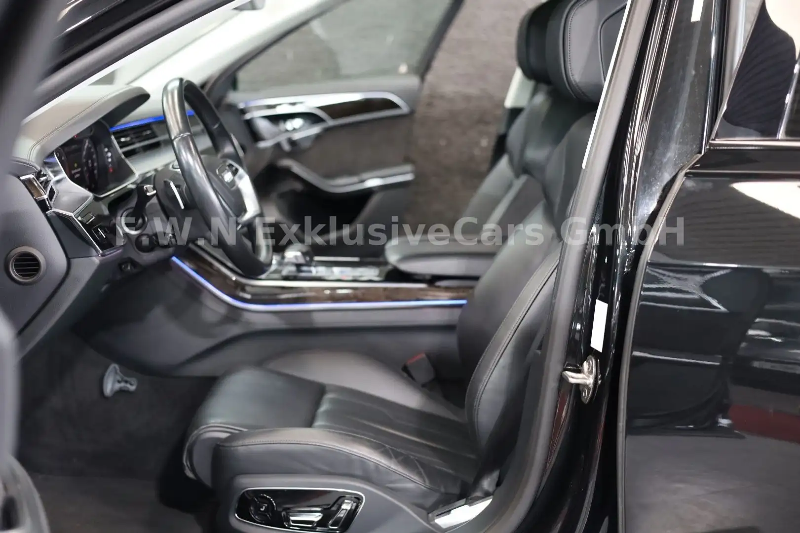 Audi A8 50 TDI quattro Matrix/Head-Up/Massage/TV/Pano Noir - 2