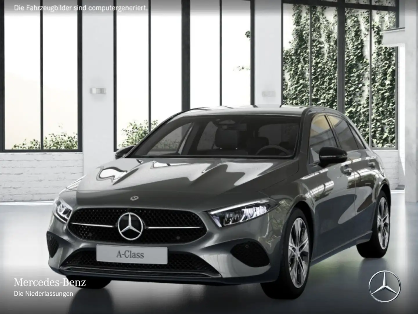 Mercedes-Benz A 180 PROGRESSIVE+NIGHT+LED+KAMERA+TOTW+KEYLESS+7G Grigio - 2