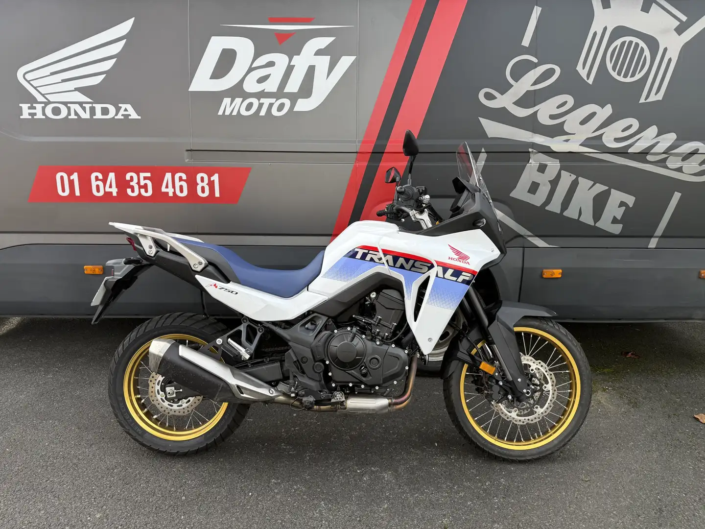 Honda XL 750 Transalp Blanc - 2