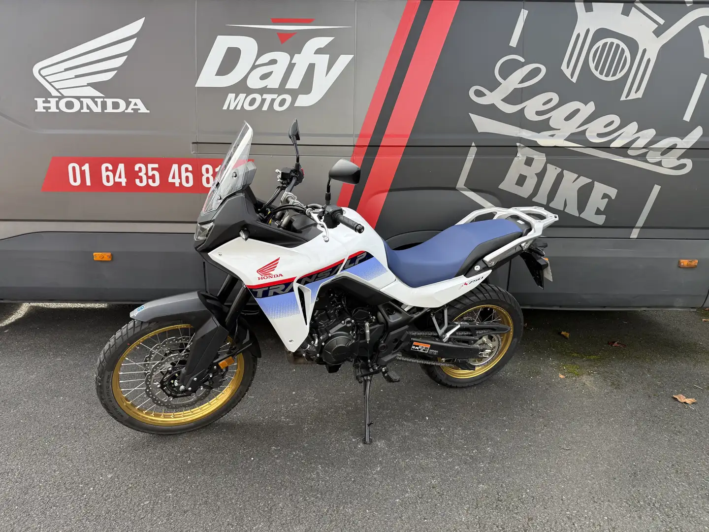 Honda XL 750 Transalp Blanc - 1