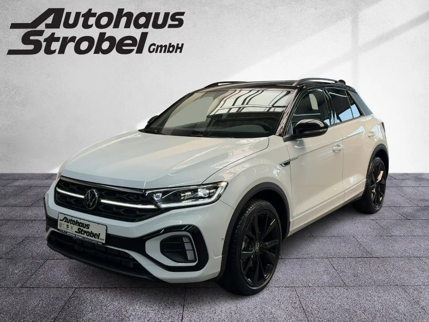 Volkswagen T-Roc R-Line 2.0 TSI 4MOTION 140 kK 7-Gang-DSG Blanco - 2