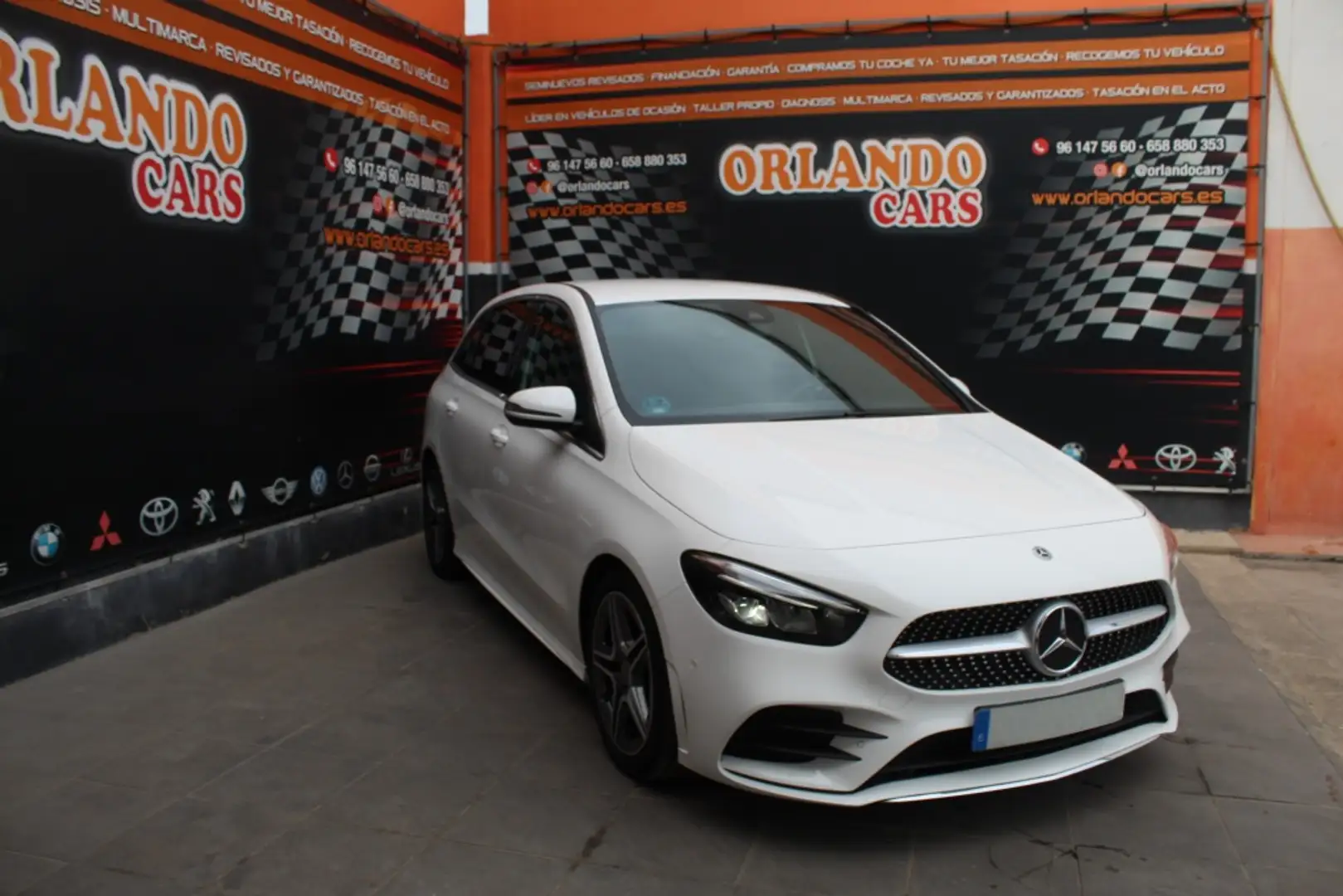 Mercedes-Benz B 180 180d 7G-DCT Blanco - 1