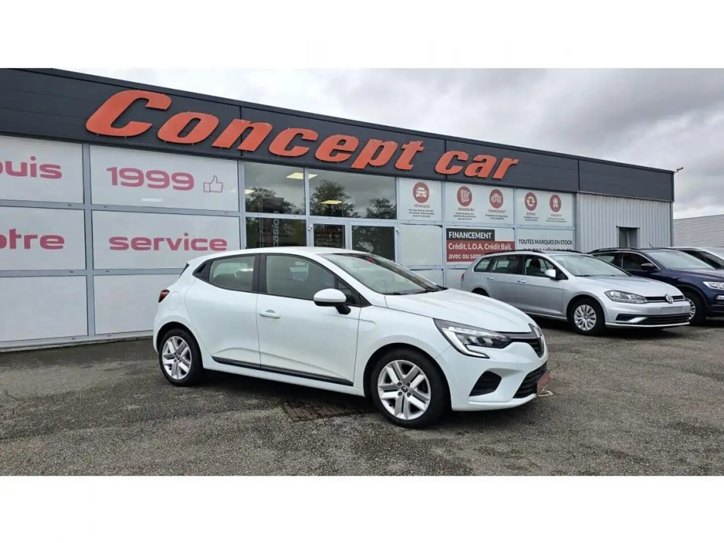 Renault Clio Business 1.0 Tce 90cv Blanc - 1