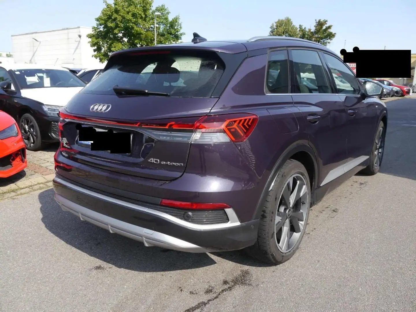 Audi Q4 e-tron 40 S-Line+Ext NAVI+/ACC/LED720" Фіолетовий - 2