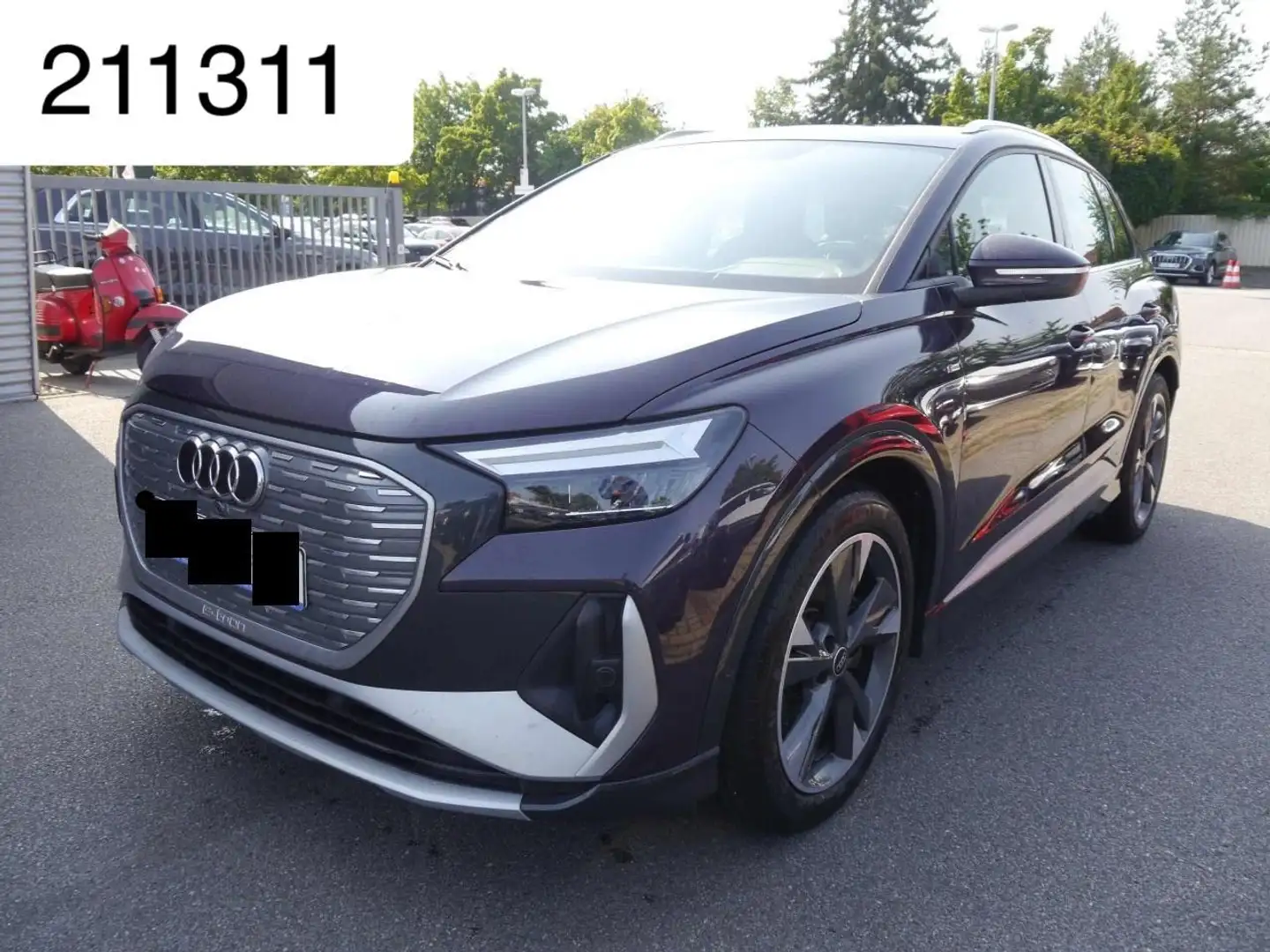 Audi Q4 e-tron 40 S-Line+Ext NAVI+/ACC/LED720" Фіолетовий - 1