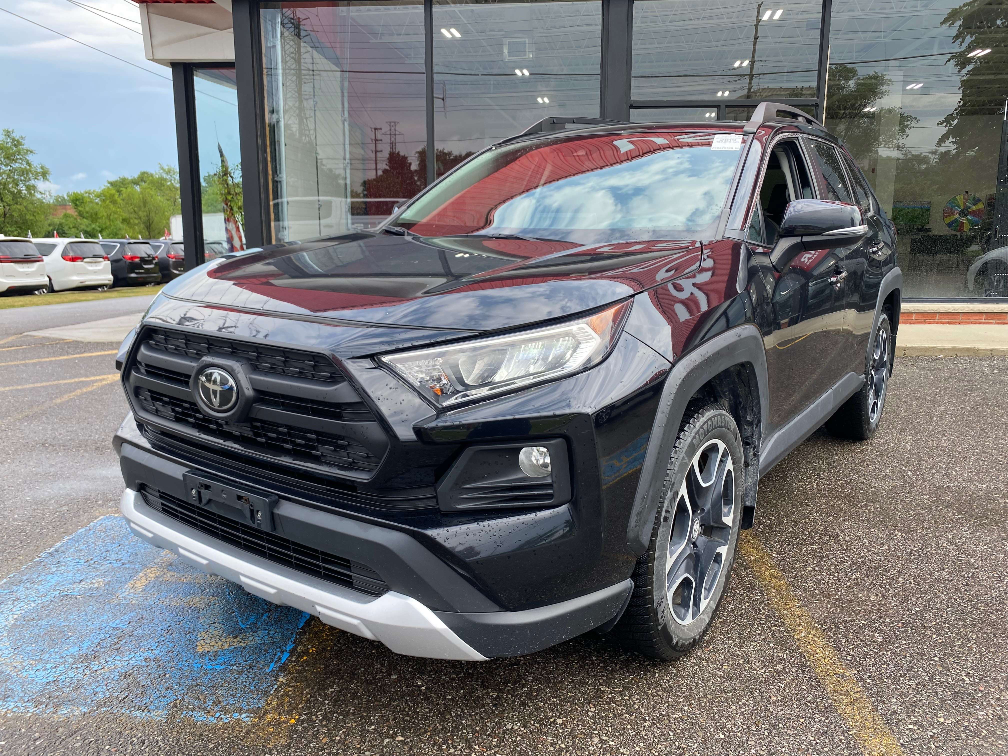 Black 2019 Toyota RAV4 SUV / Crossover All-Wheel Drive 8-Speed Automatic