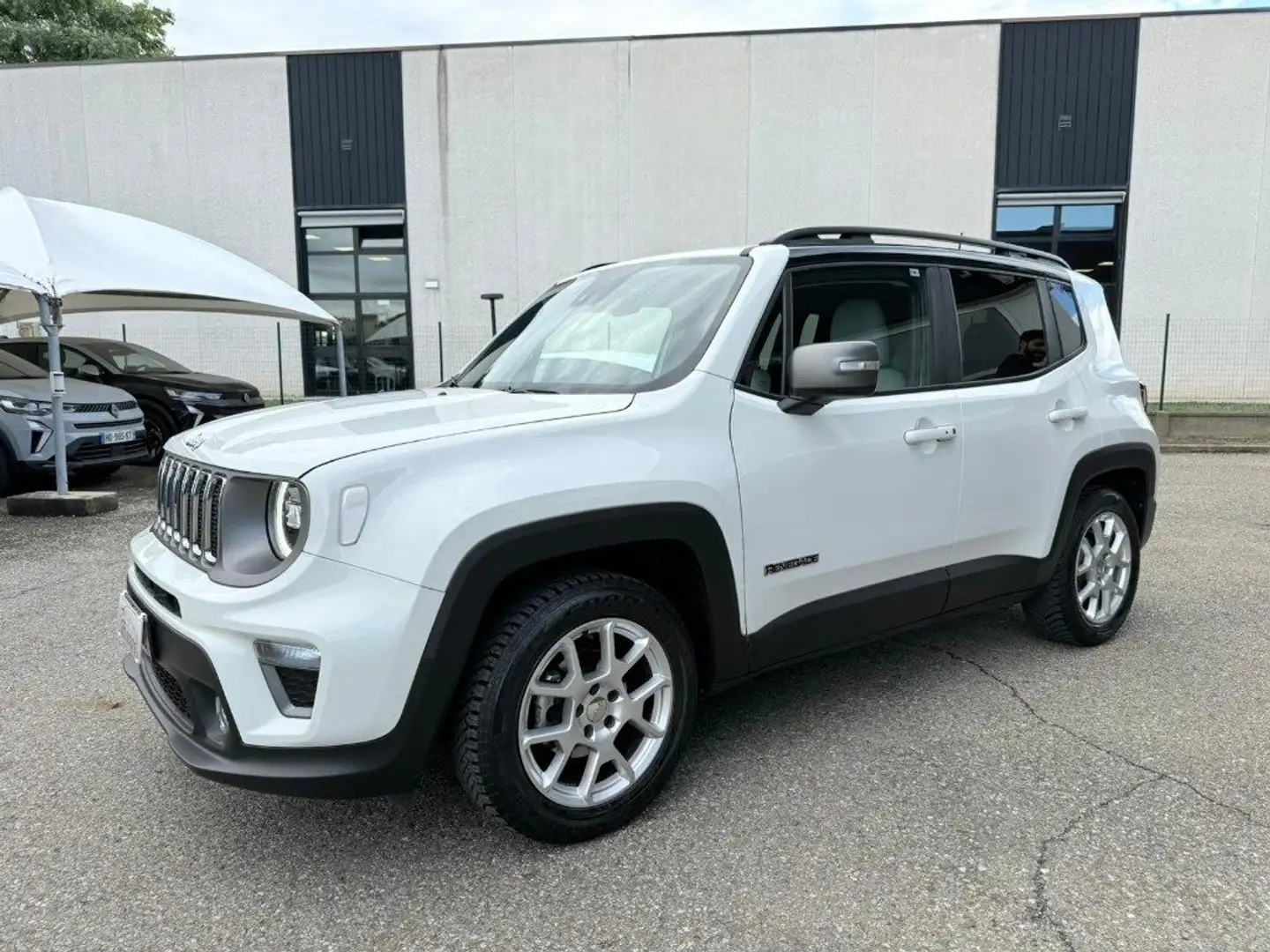 Jeep Renegade 1.6 Mjt DDCT 120 CV Limited LED - BT - PELLE - 17 Blanc - 1