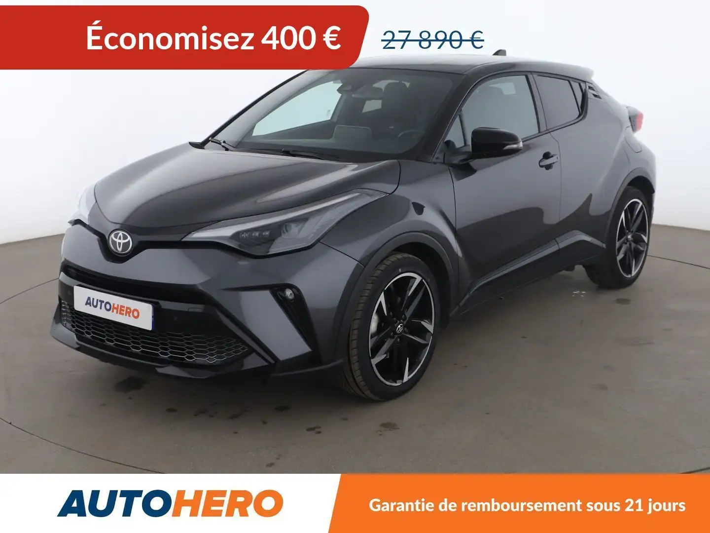 Toyota C-HR 2.0 Hybride GR Sport Gris - 1