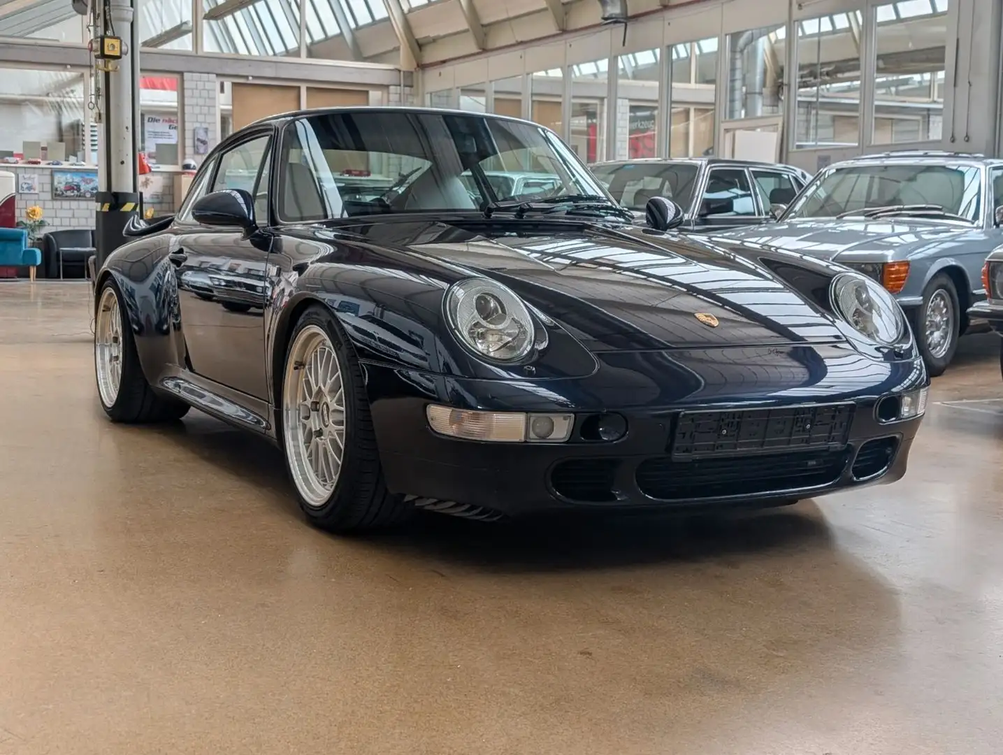 Porsche 993 Turbo Coupe WLS 2 Blauw - 1