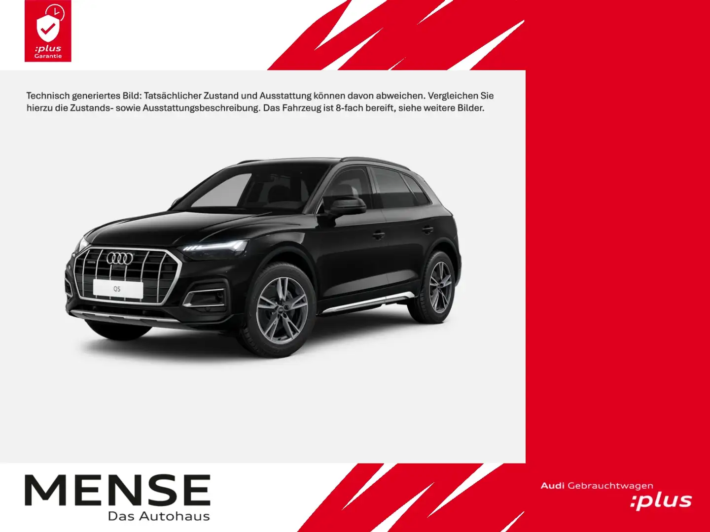 Audi Q5 45 TFSI quattro S tronic advanced |Matrix|ACC Zwart - 1