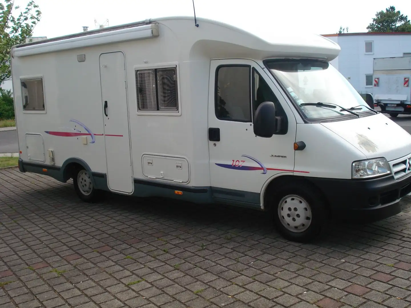 Challenger CITRÖEN JUMPER 107. 4-PERSON! 80.000KM !SAUBER! Weiß - 2