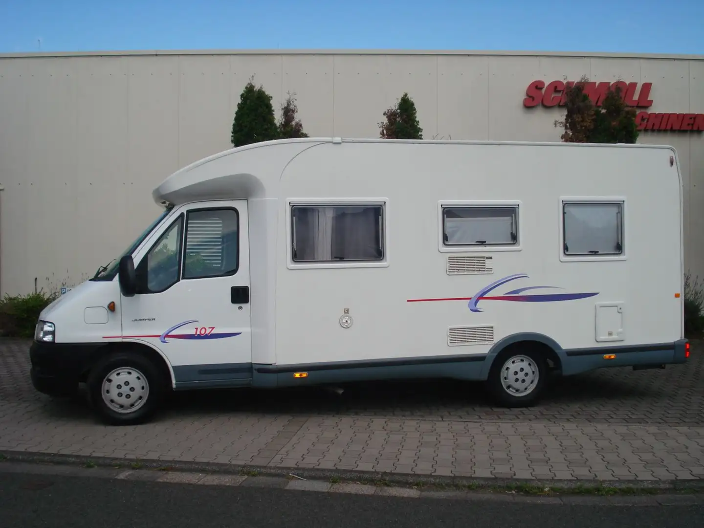Challenger CITRÖEN JUMPER 107. 4-PERSON! 80.000KM !SAUBER! Weiß - 1