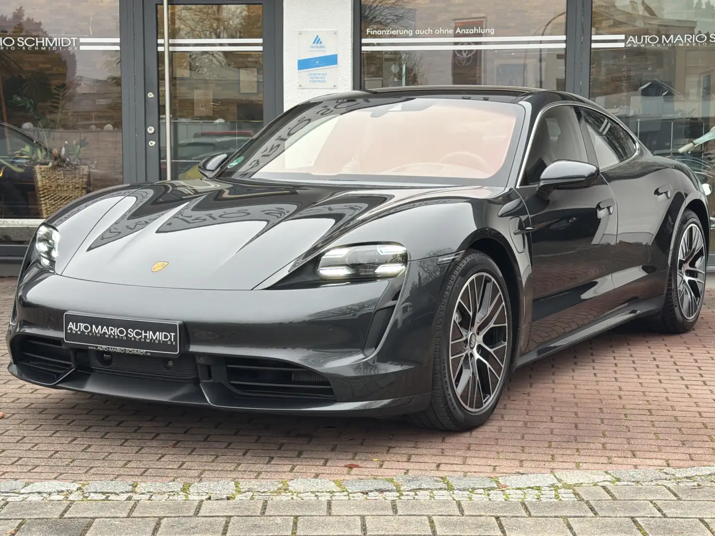 Porsche Taycan Turbo Nachtsicht*Burmester*Beif.-Display* Grijs - 1