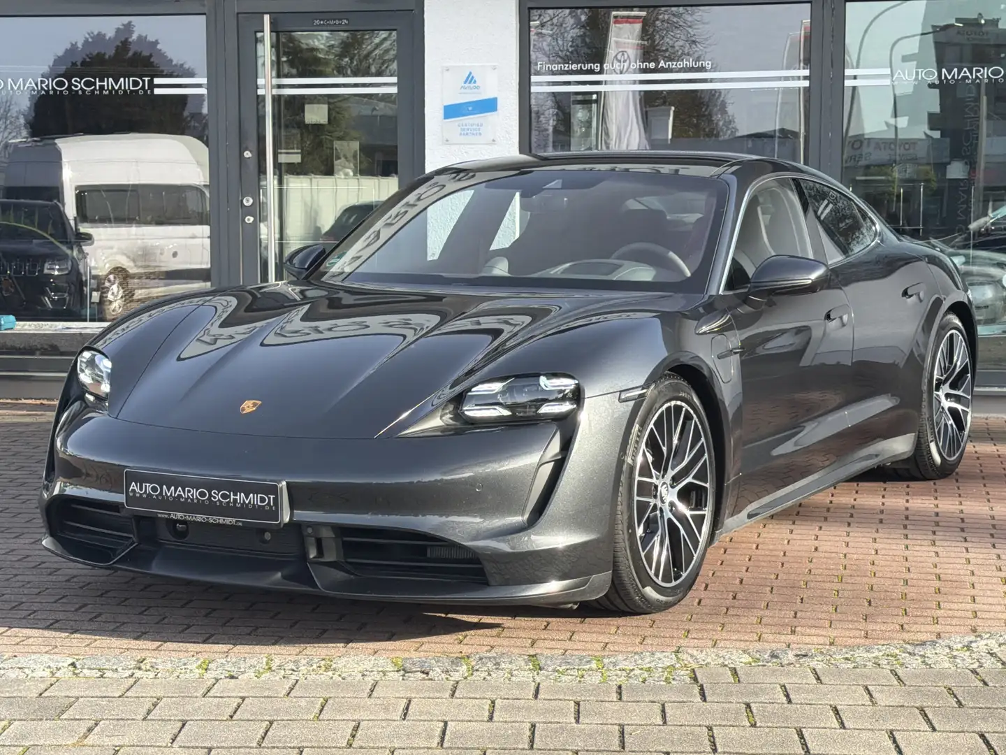 Porsche Taycan Turbo Nachtsicht*Burmester*Beif.-Display* Grau - 1