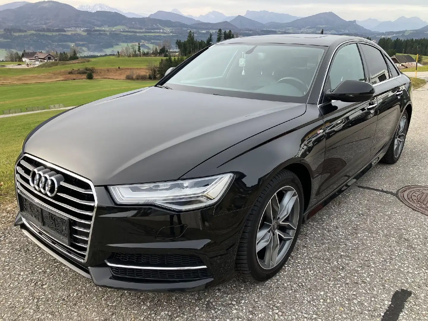 Audi A6 2.0 TDI S-Line, Leder, LED, Navi, Luftfahrwerk etc Schwarz - 1