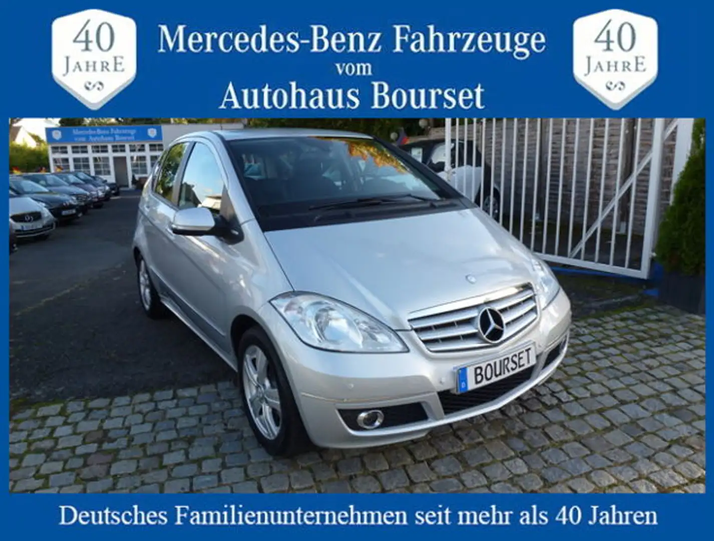 Mercedes-Benz A 150 AVANTGARDE Autom-Klima-erst 71.000KM Sitzheizung! Silber - 1