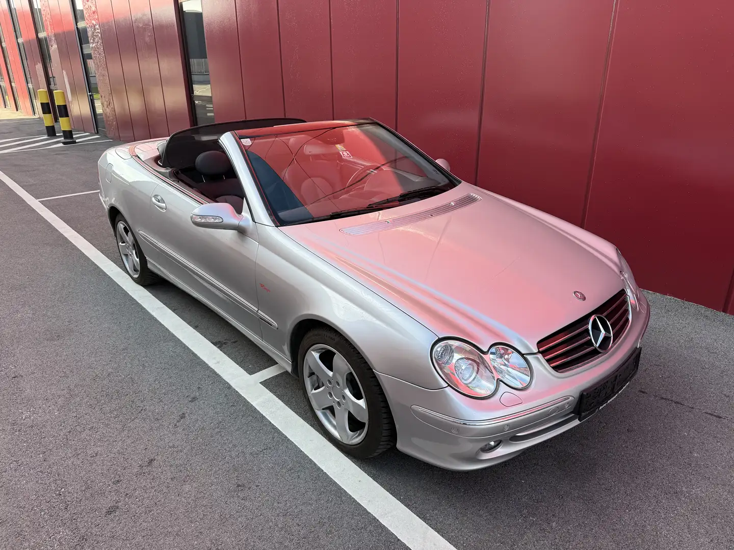 Mercedes-Benz CLK 500 Cabrio Elegance Aut. Silber - 2