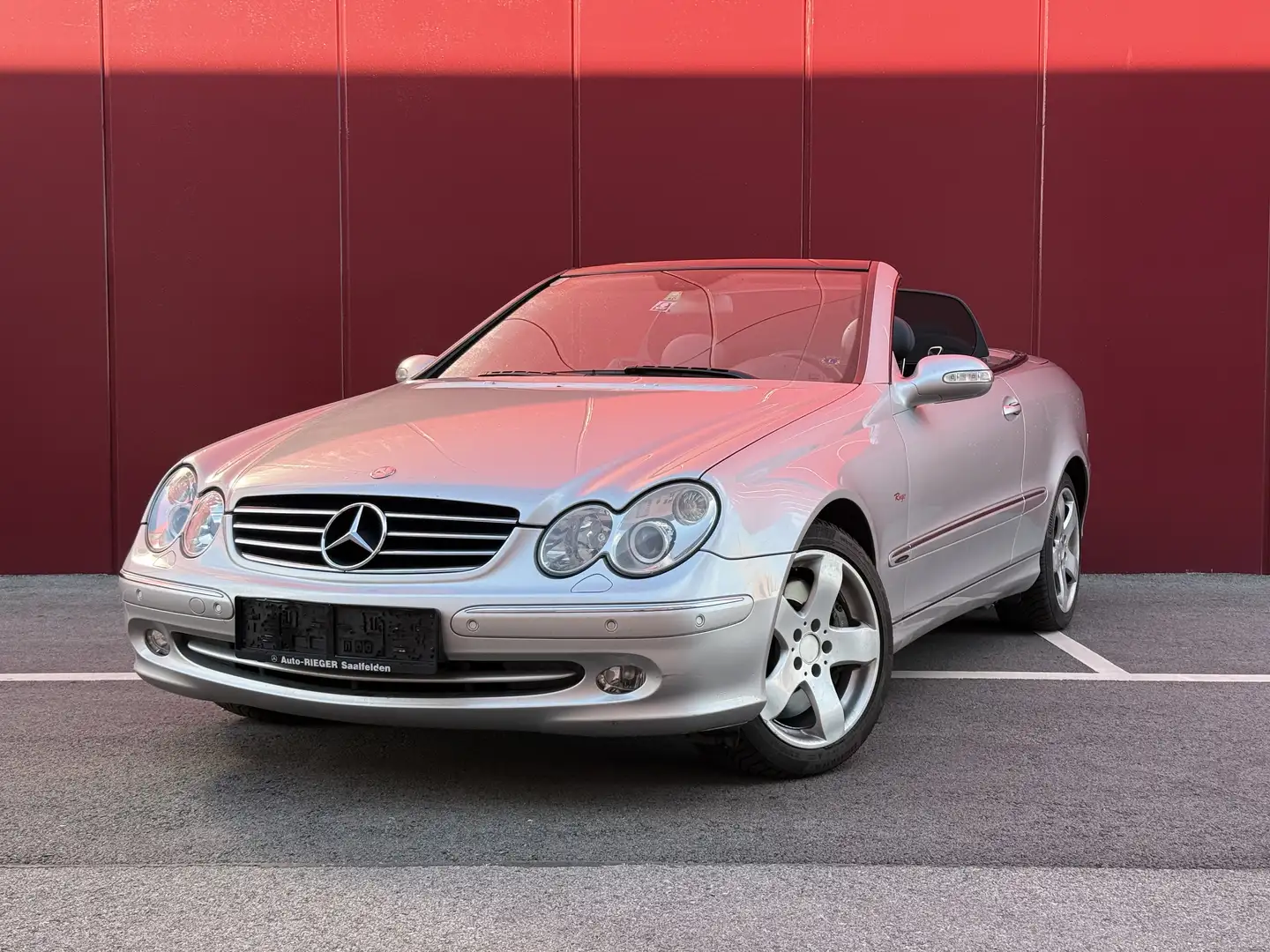 Mercedes-Benz CLK 500 Cabrio Elegance Aut. Silber - 1
