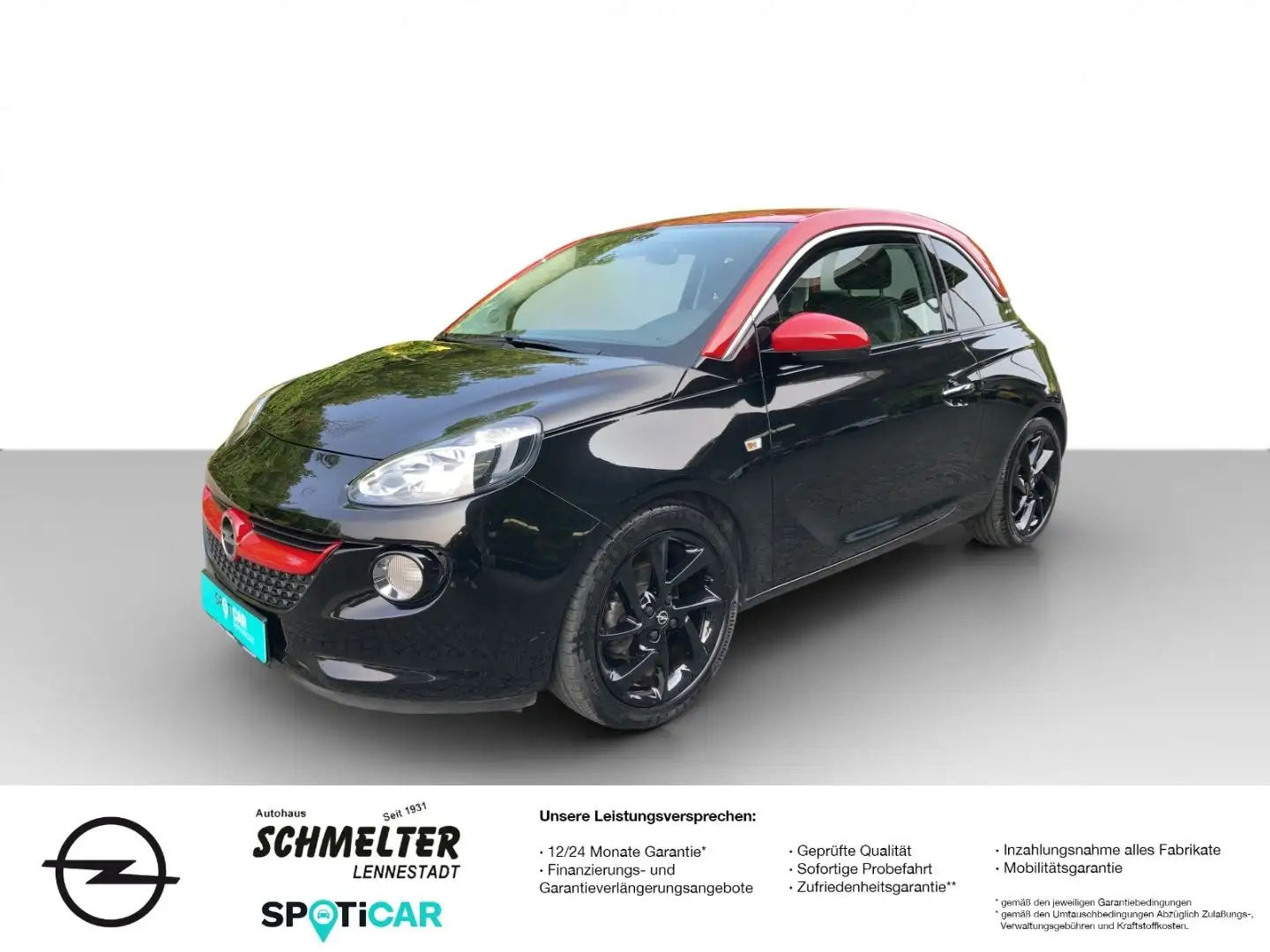 Opel Adam 120 Jahre Alu Klima Multimedia Sitzheizung Negro - 1