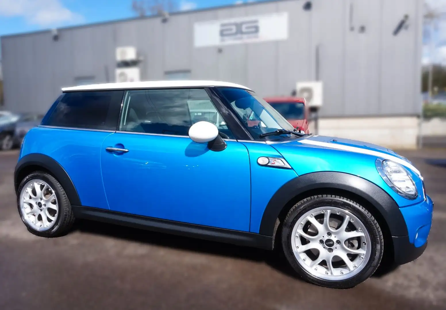 MINI Cooper S *erst 64TKM/Teilleder/Bi-Xenon* Blau - 1