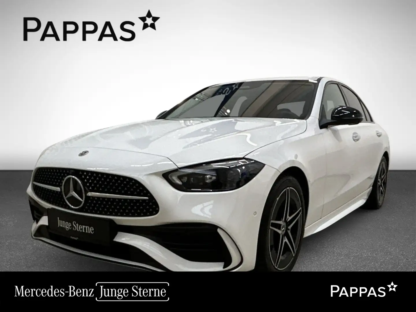 Mercedes-Benz C 220 d 4MATIC Limousine Österreich-Edition *AMG Line Pr Weiß - 1