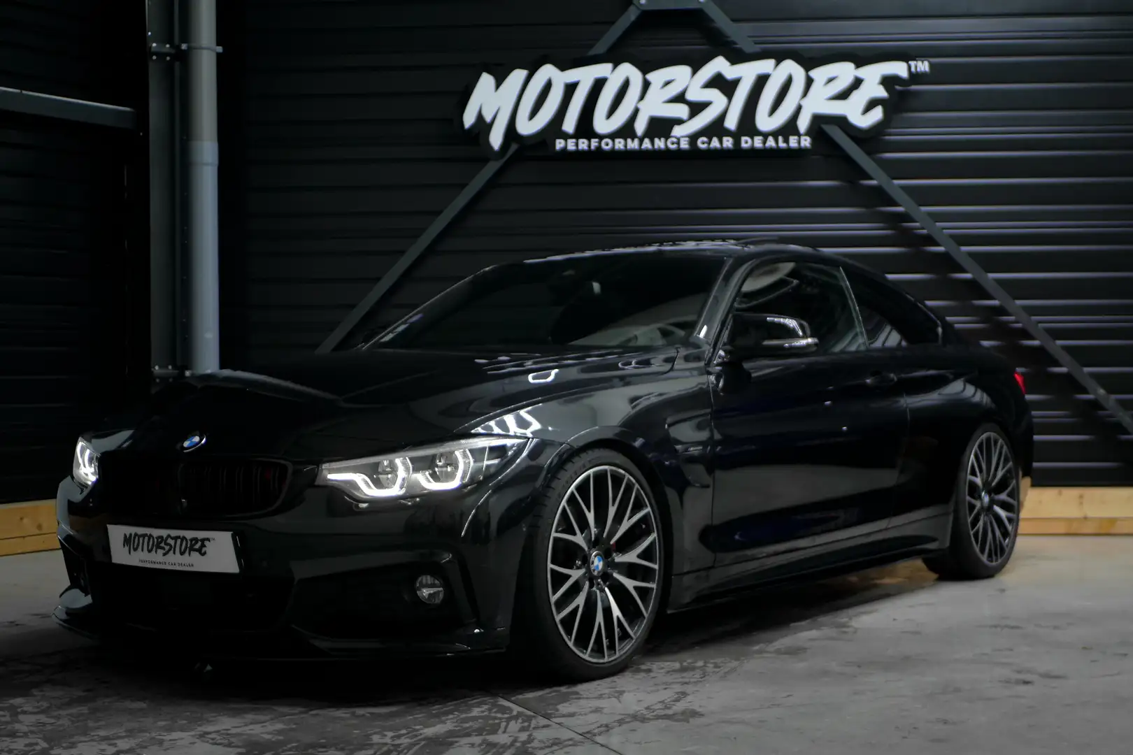 BMW 440 Coupe 440i xDrive 326 ch BVA8 M Sport Noir - 1