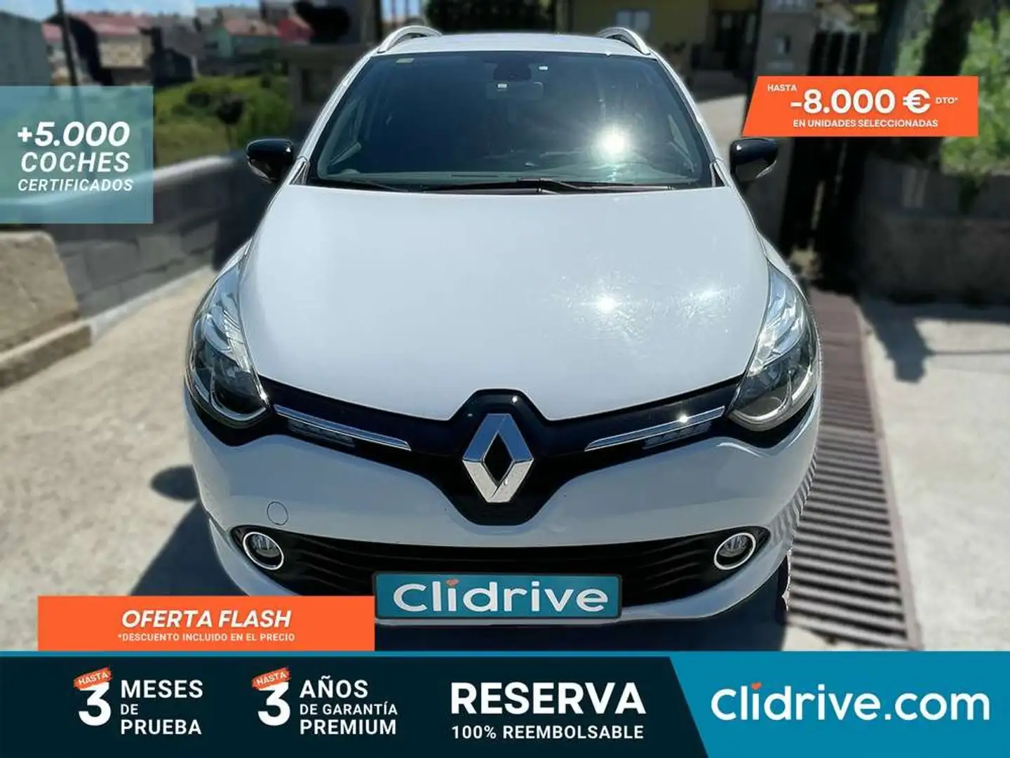 Renault Clio Sp. Tou. Energy dCi 90 Ecol. E6 Limited Blanco - 1