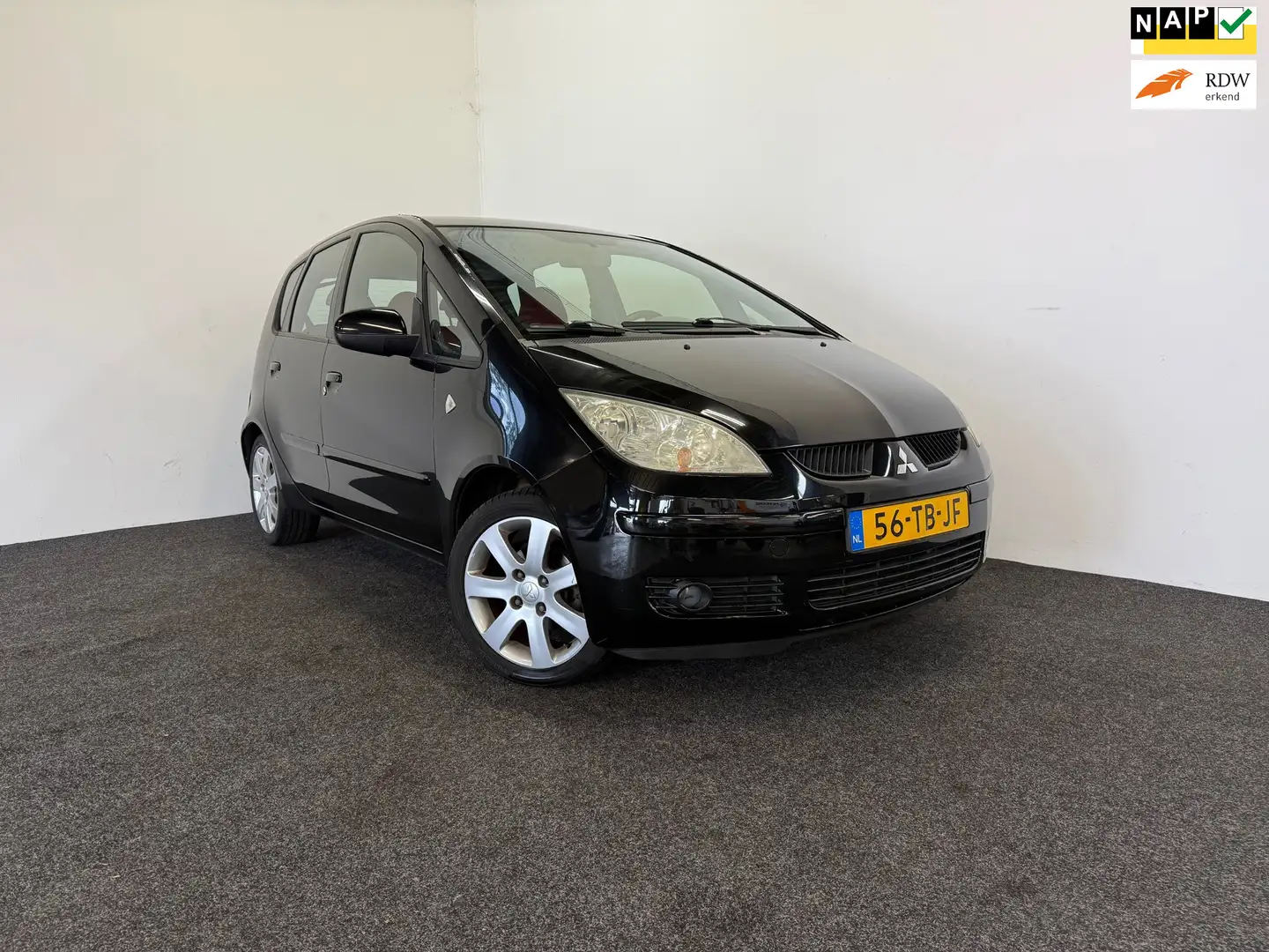 Mitsubishi Colt | Airco | elek. pakket | NAP | 5DRS Zwart - 1