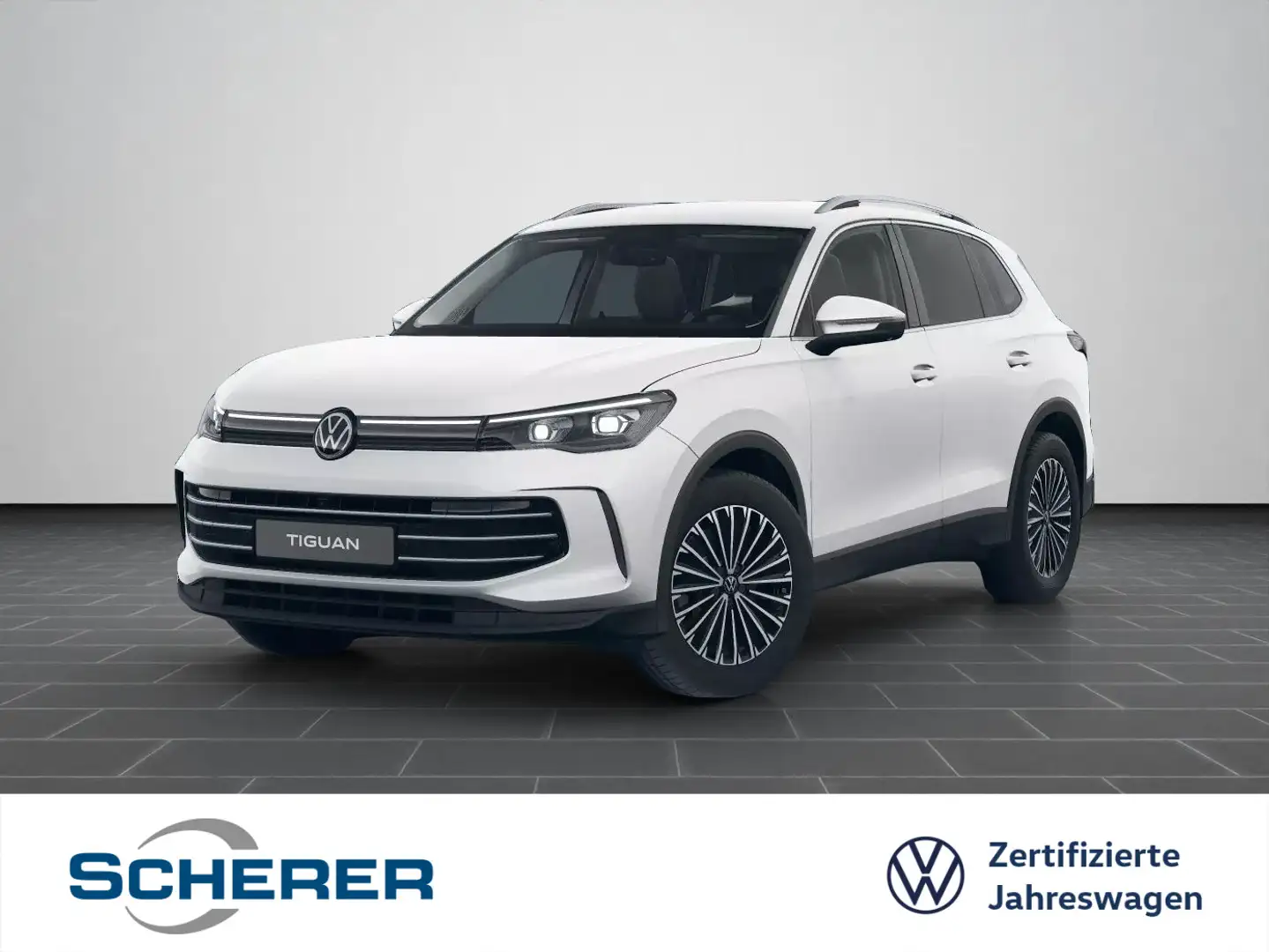 Volkswagen Tiguan Elegance 2.0 TDI DSG | 5J Garantie | 18" Weiß - 1