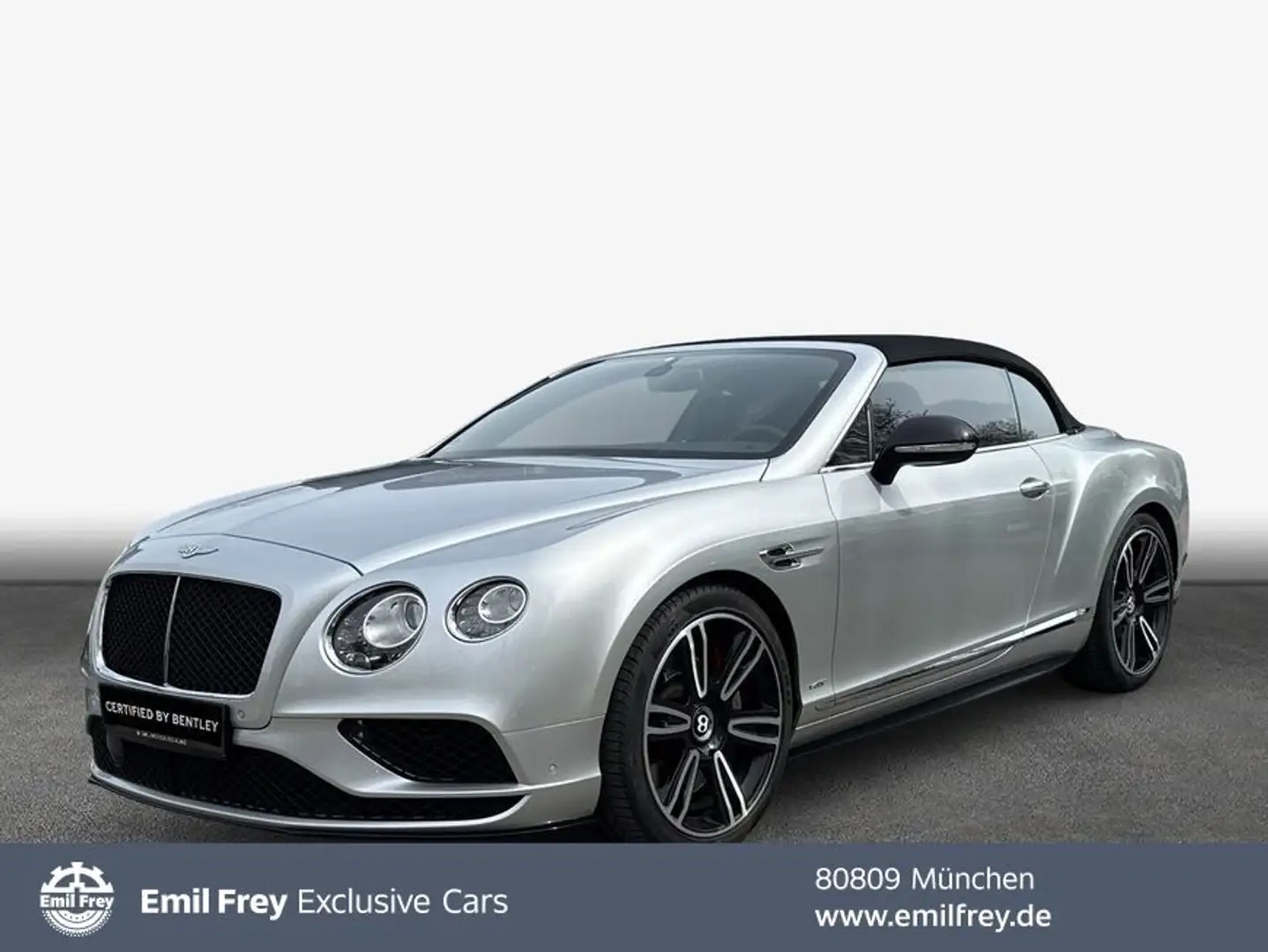 Bentley Continental GTC V8 S Silber - 2