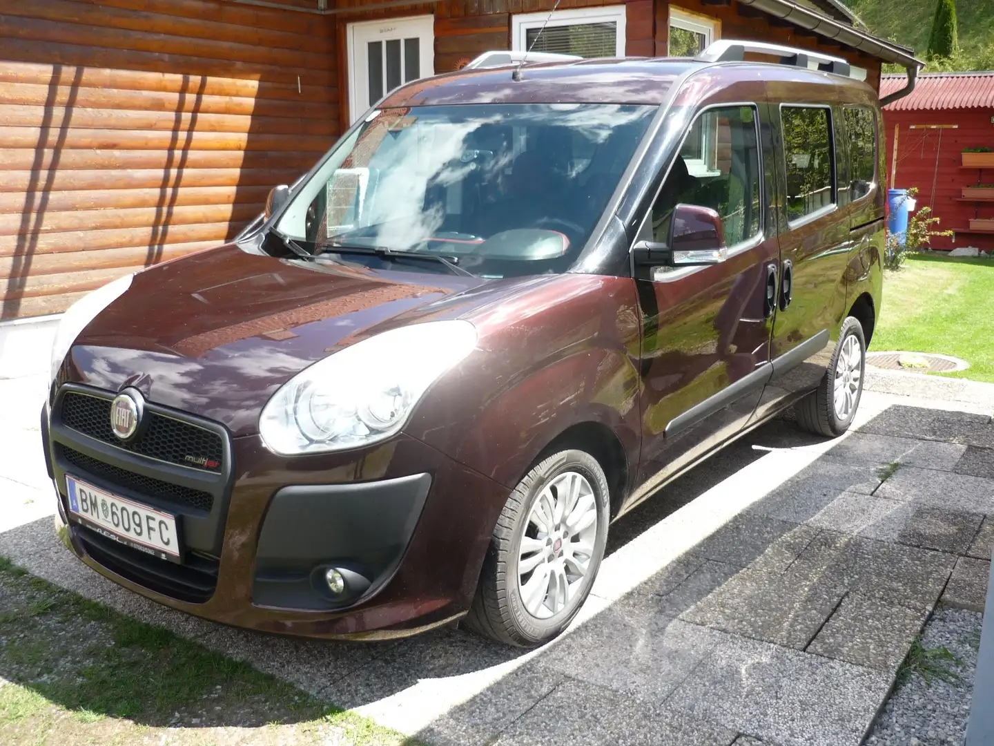 Fiat Doblo Cargo Maxi 1,3 Multijet Rojo - 1