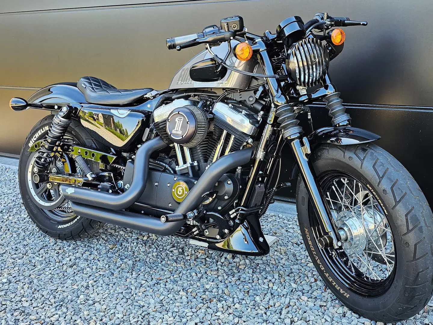 Harley-Davidson Sportster 1200 FORTY EIGHT Noir - 2
