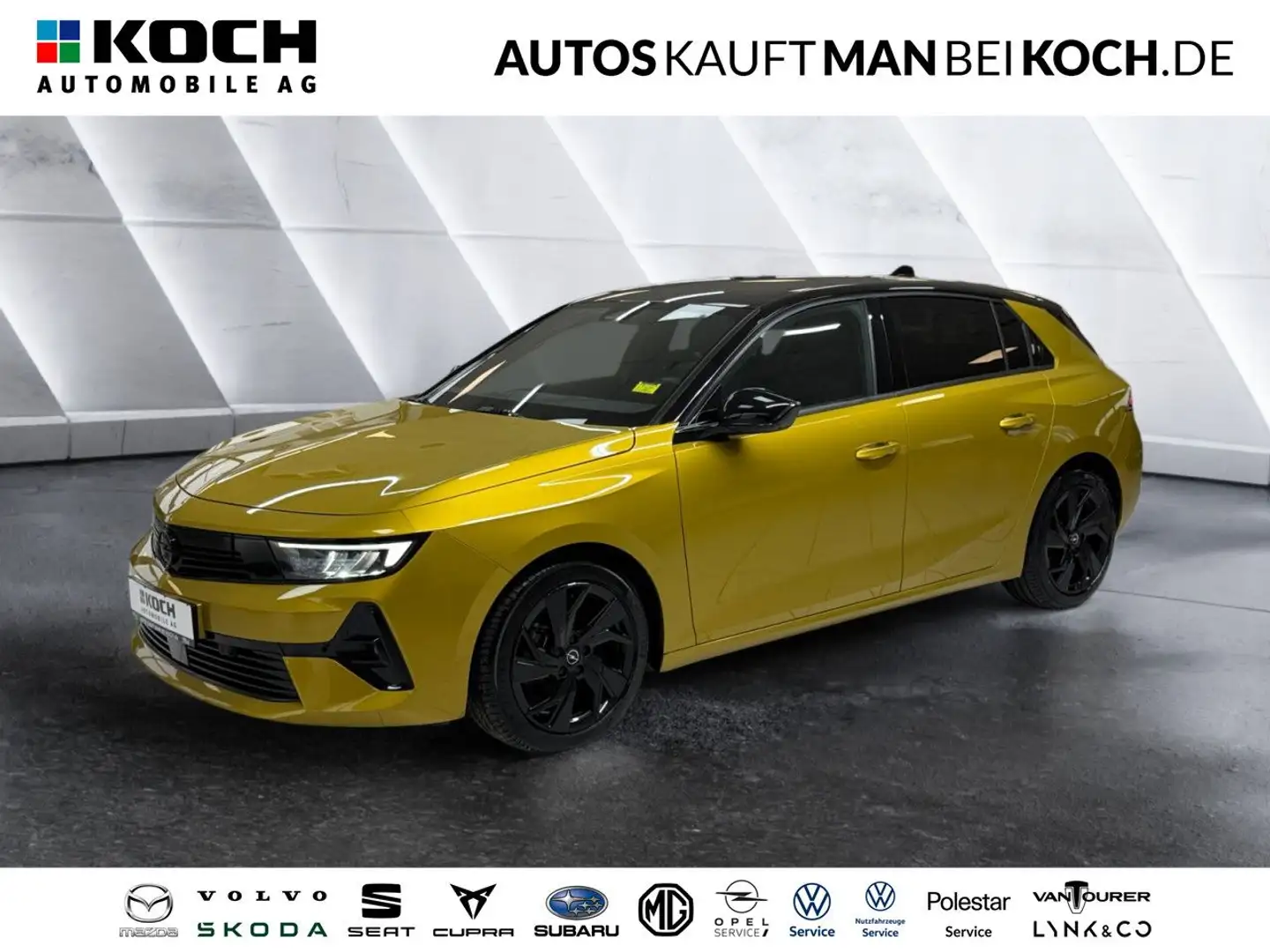 Opel Astra L 1.2 Turbo GS Line LED SHZ LRH PDC KAM ACC Goud - 1