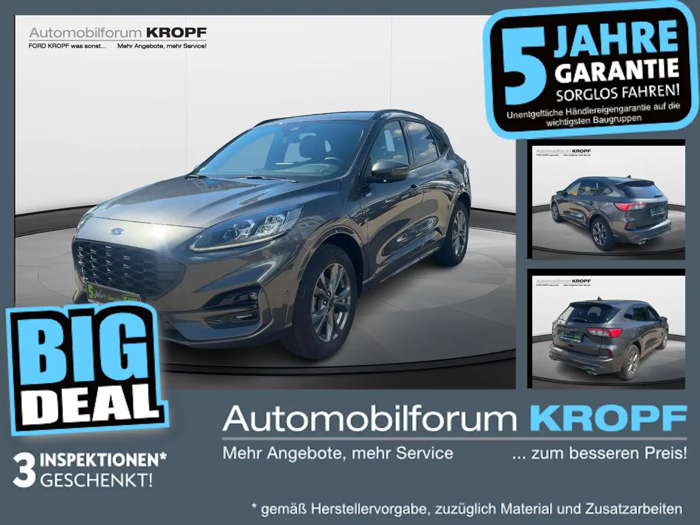 Ford Kuga ST-Line X LED ACC TWA 18 Grau - 1