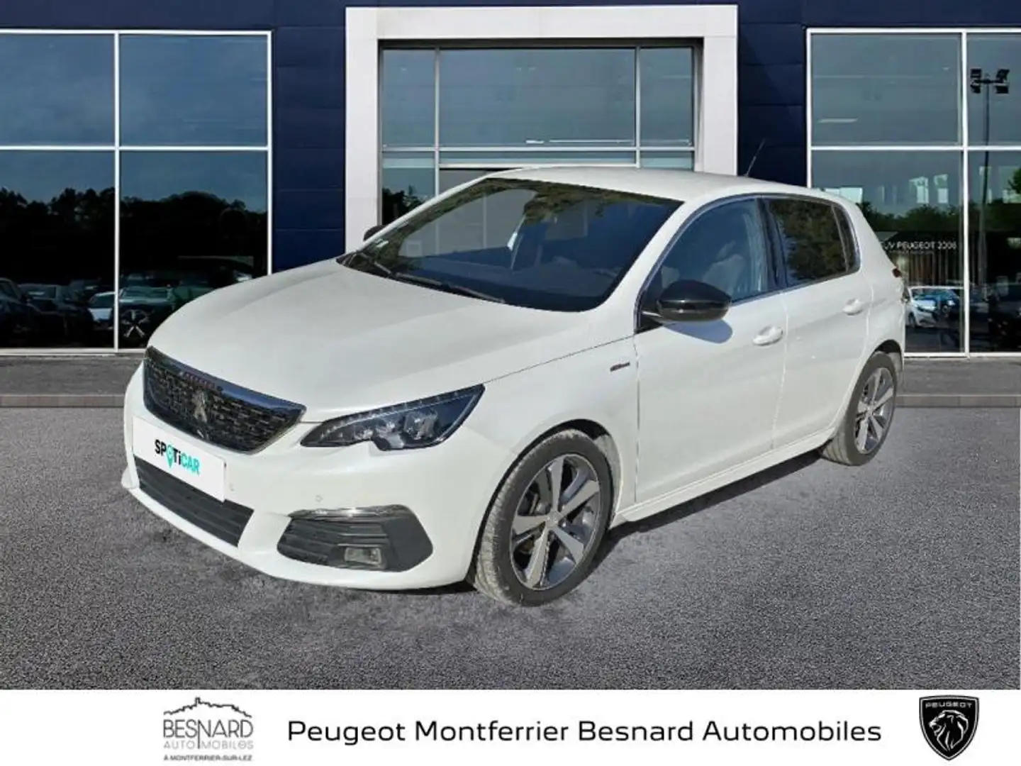 Peugeot 308 1.2 PureTech 130ch E6.c S\u0026S GT Line 108g Blanc - 1