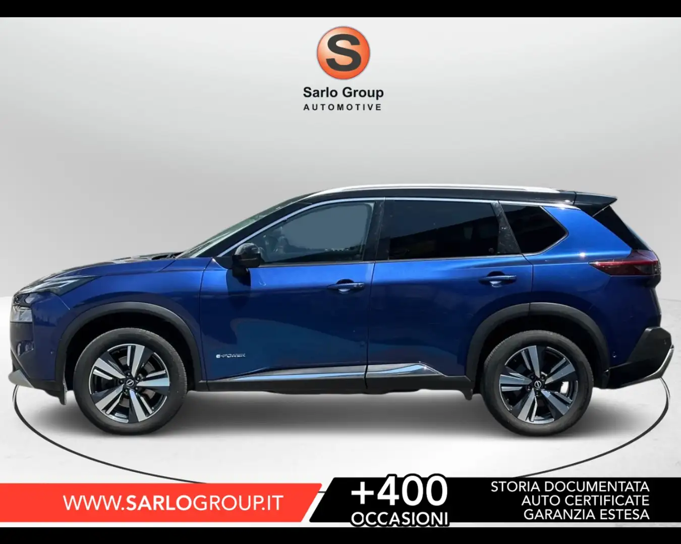 Nissan X-Trail e-Power e-4orce 4WD 7 posti Tekna Blu/Azzurro - 2