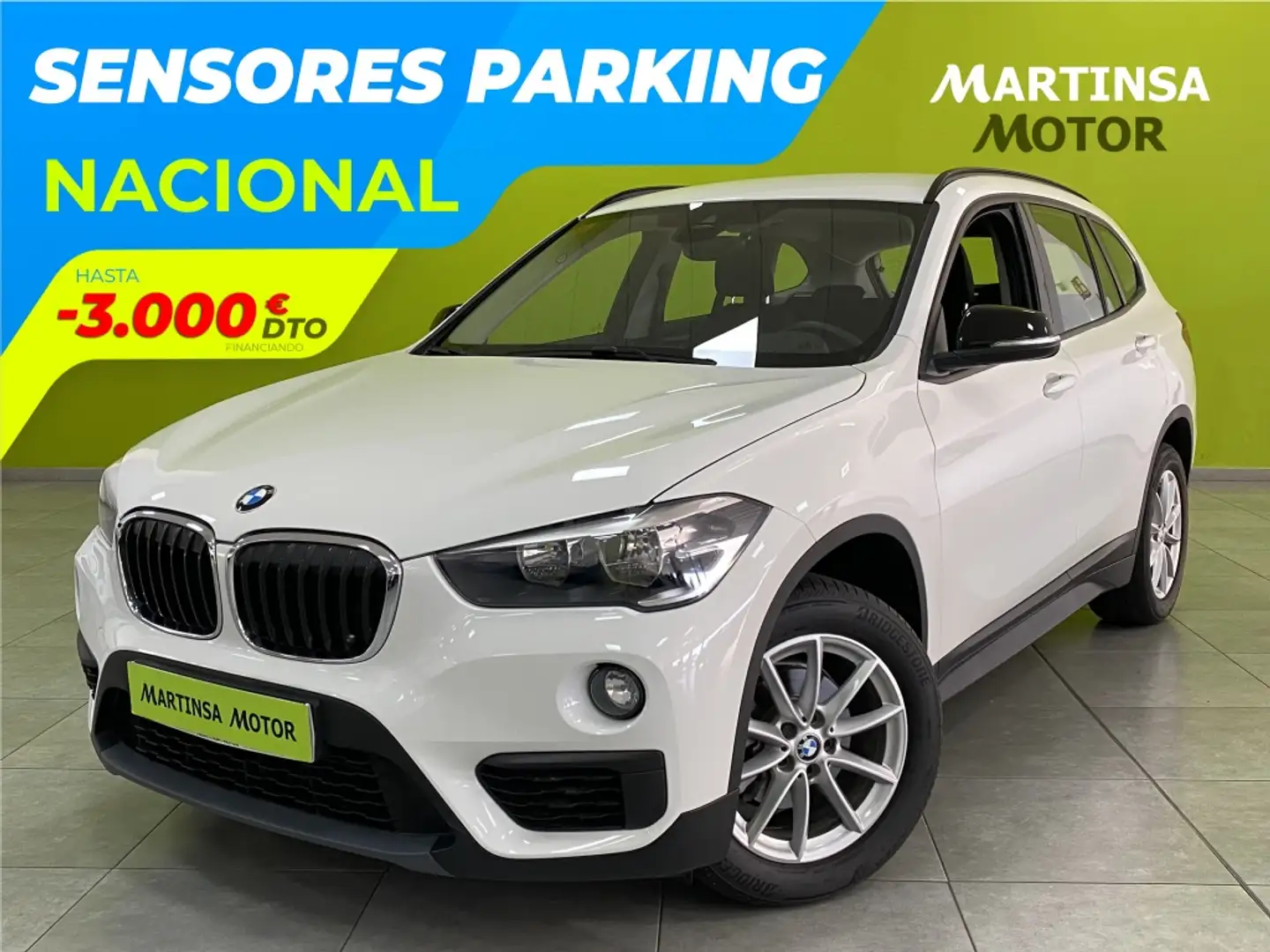 BMW X1 sDrive 16d Blanc - 1