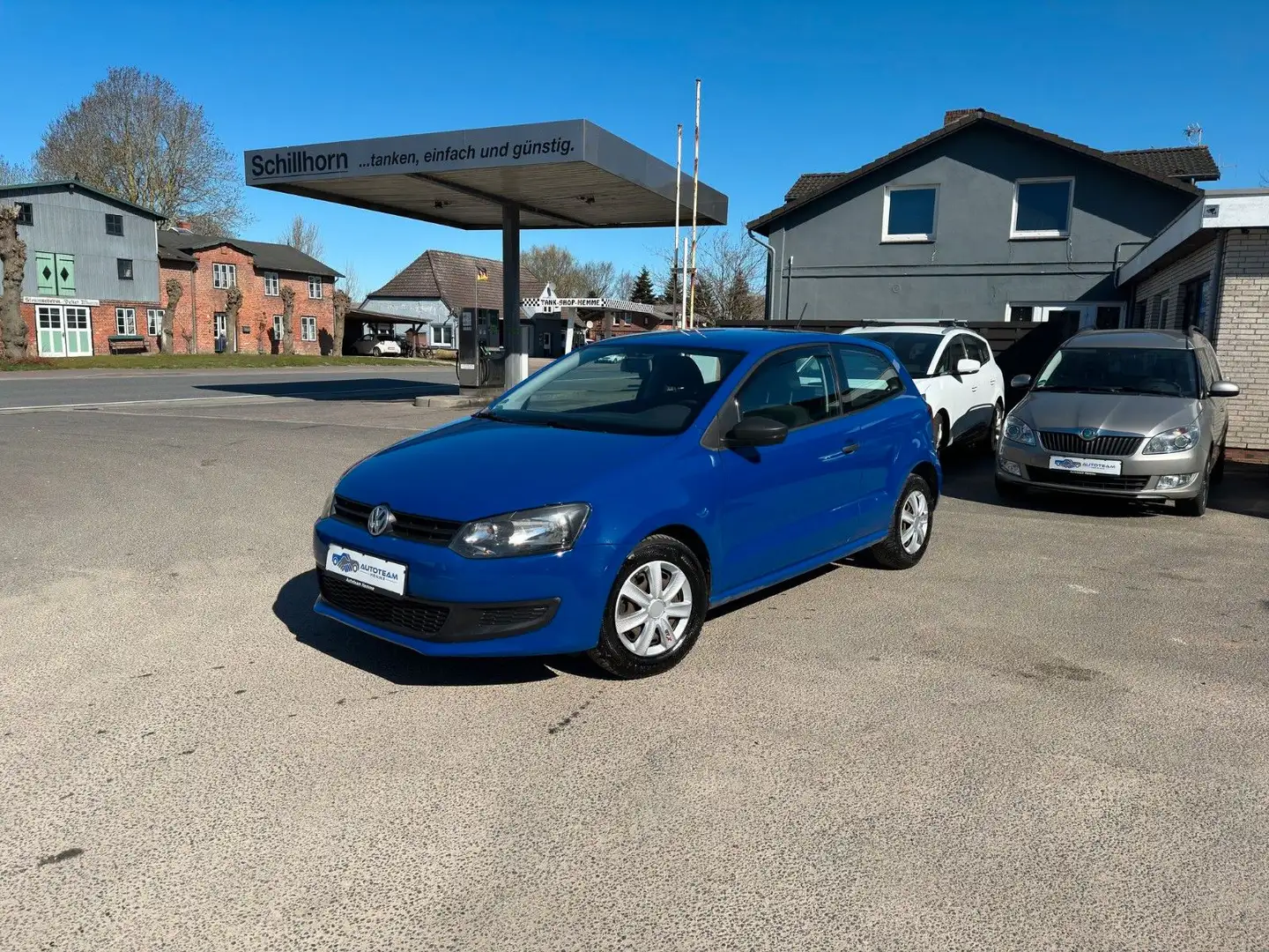 Volkswagen Polo V Trendline HU+SERVICE/KLIMA/EFH/ZV Blauw - 1