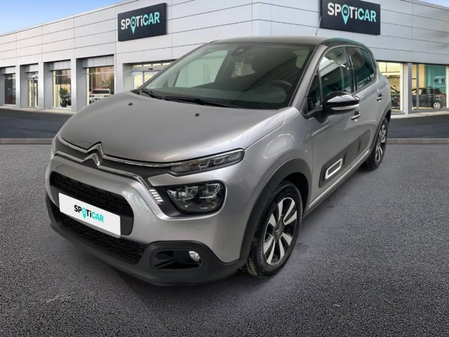 Citroen C3 3 1.2 PureTech 83 S&S MAN Shine Grijs - 1